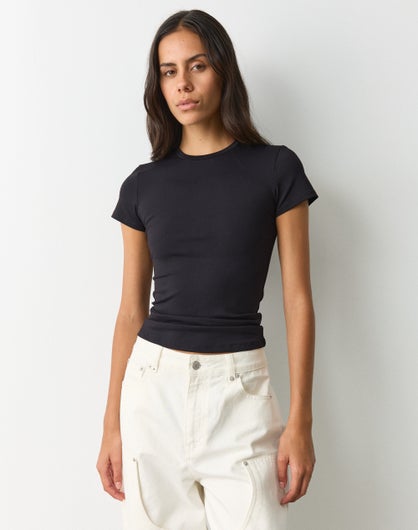 Soft Sculpt Longline Tee