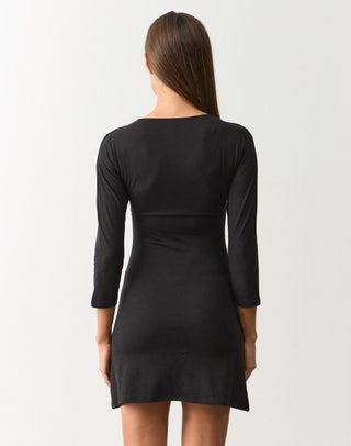 mini formal black dresses for women Chic Black Tess Mini Dress for Women main image 0