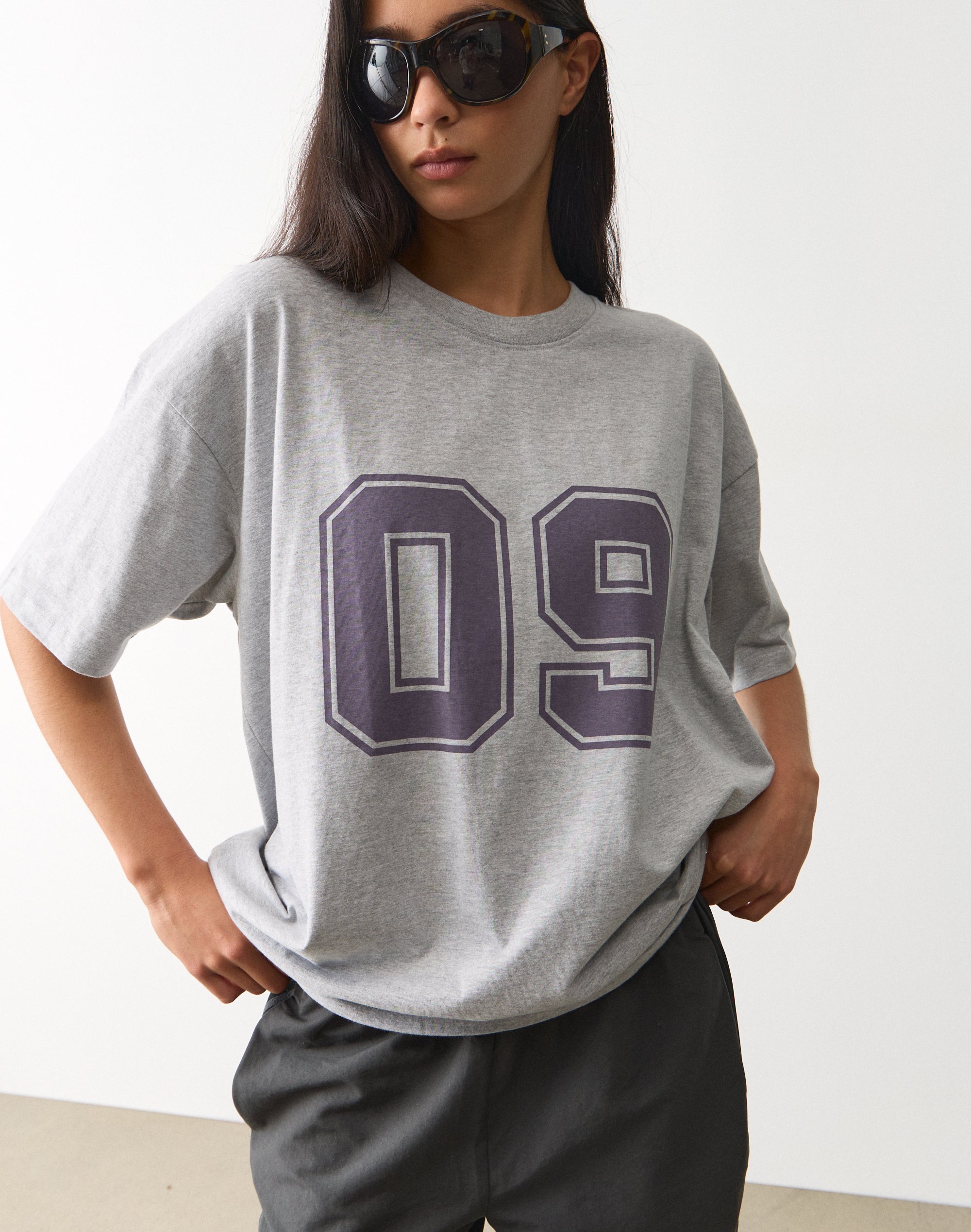 Graphic Oversized T-shirt in Pgm X Dusky 09 | Glassons AU
