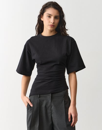 Ruched Waist T-Shirt