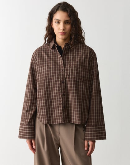 Oversized Boxy Button Up Shirt