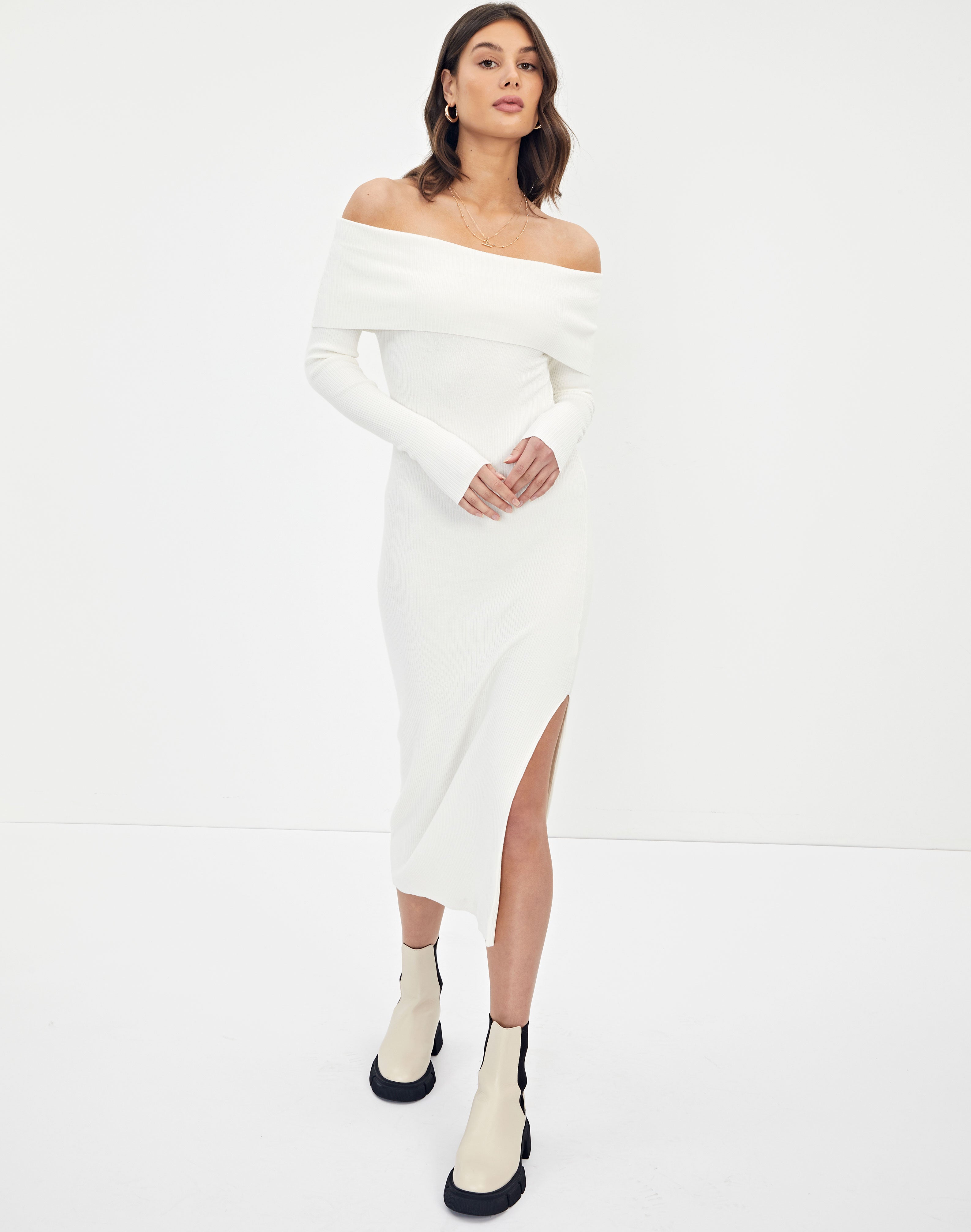 Glassons off the shoulder dress Clearance