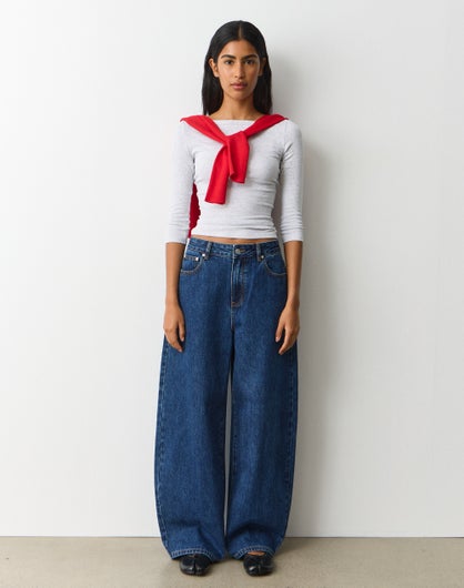 Low Rise Super Baggy Jean