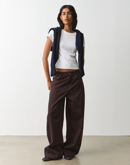 Low Rise Super Baggy Jean