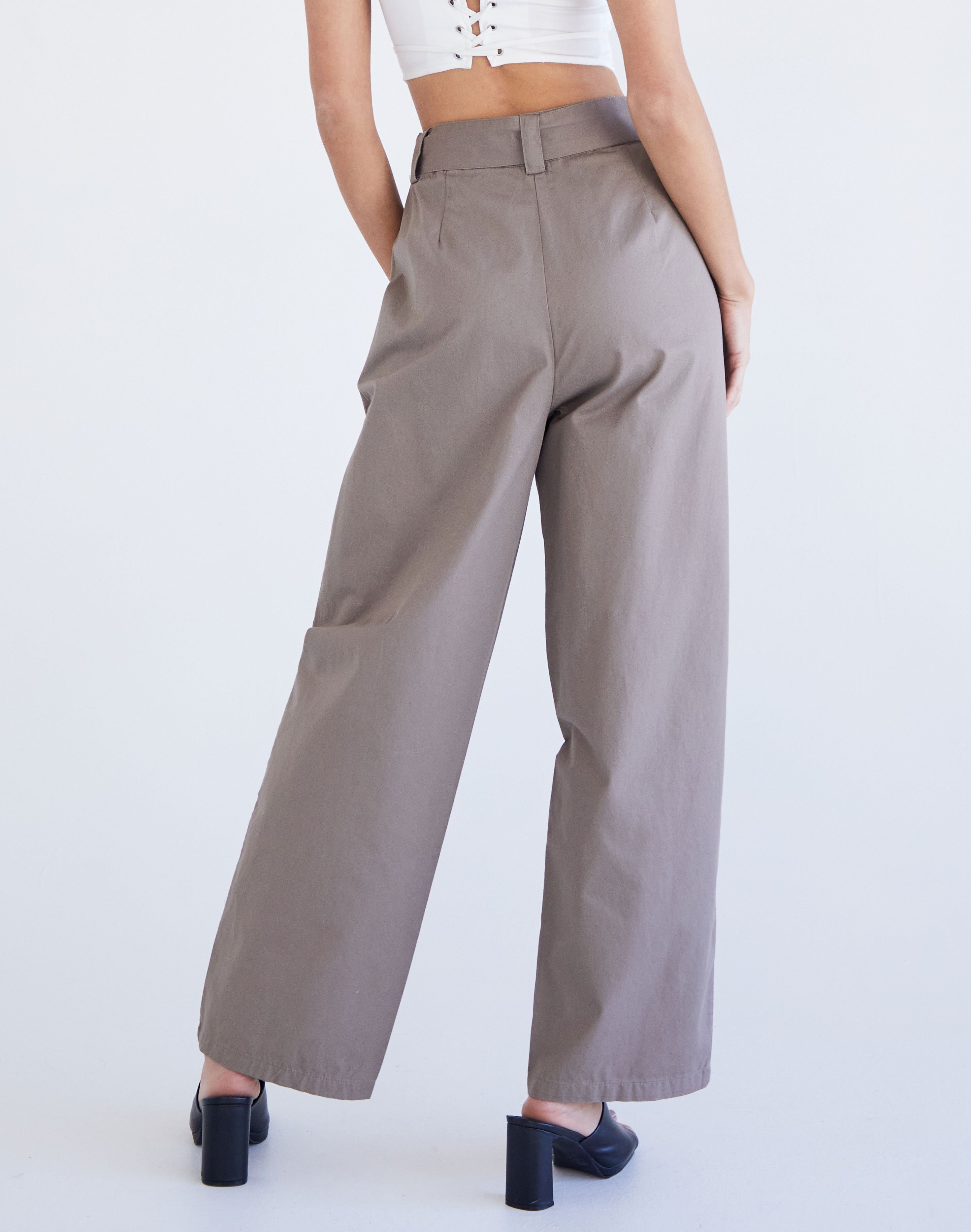 wide leg active pants