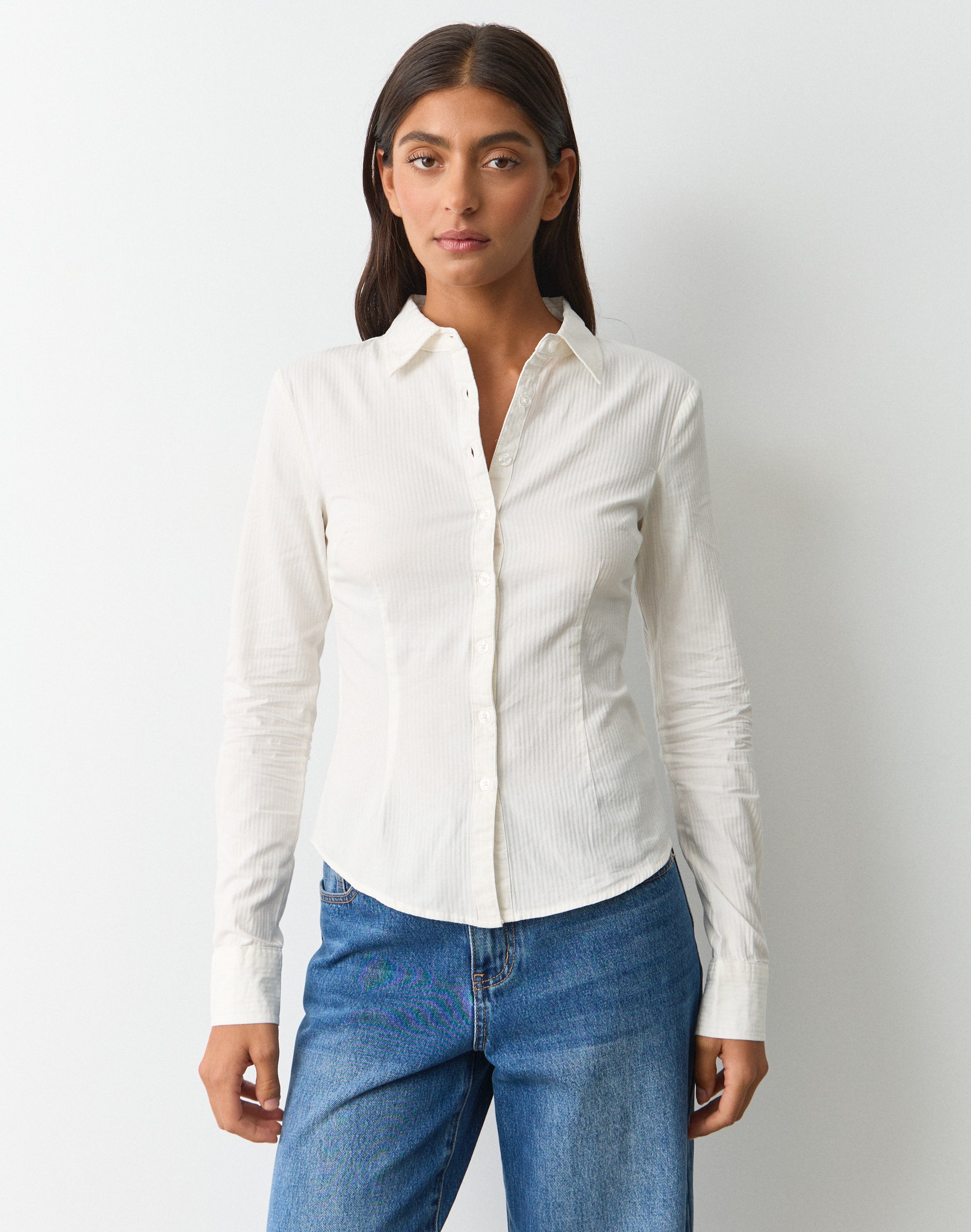 slim fit dress slacks Oxford Shirt main image 0