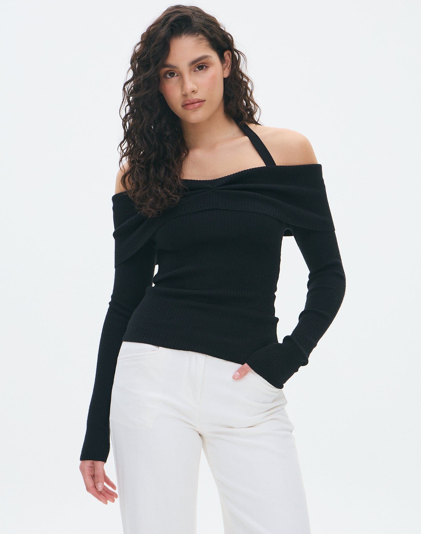 usoppさま専用 Louren off shoulder knit tops off shoulder