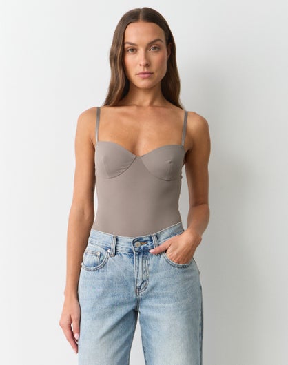 Underwire Bodysuit in Rocky Shores | Glassons US