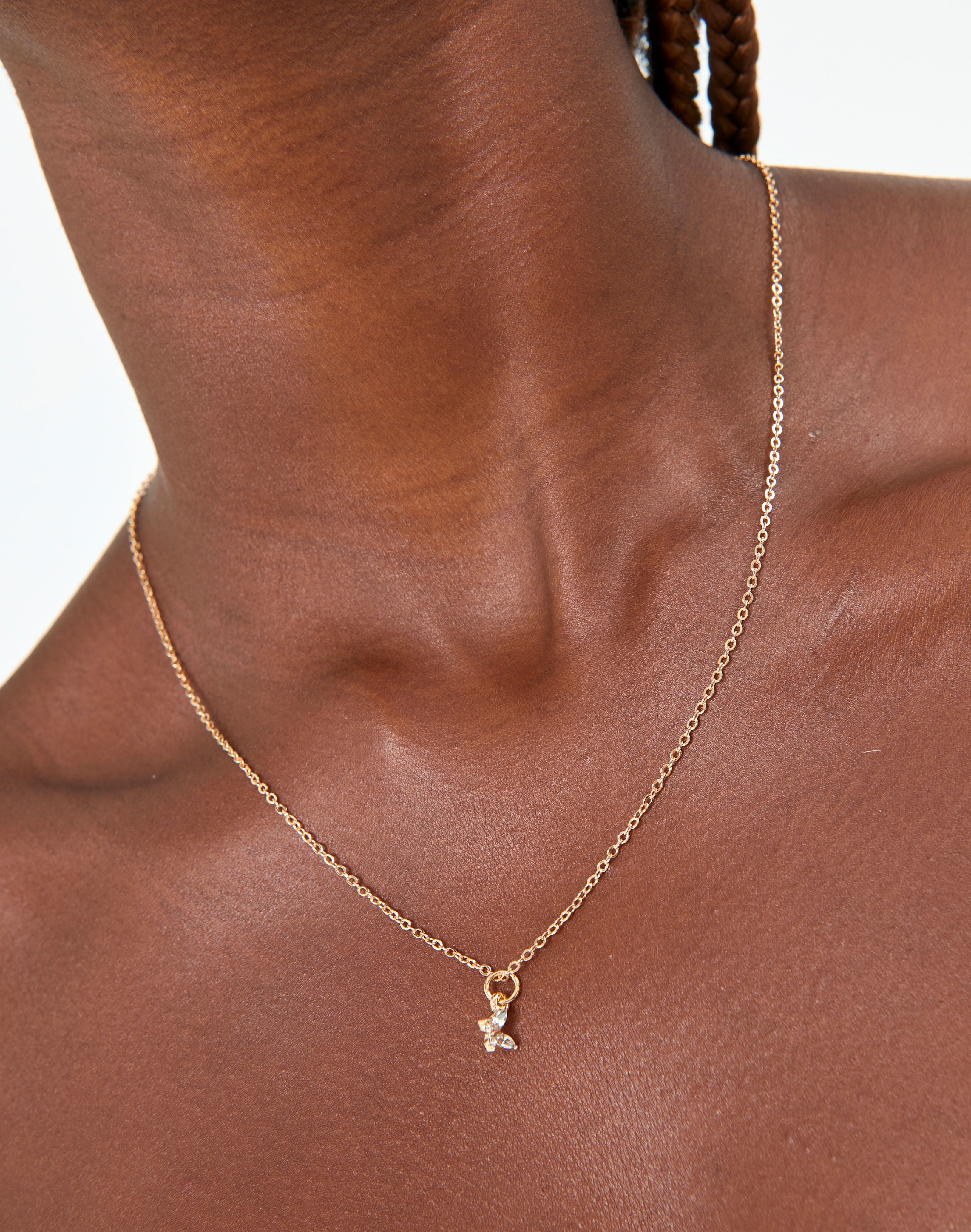 Butterfly Necklace in Metallic | Glassons