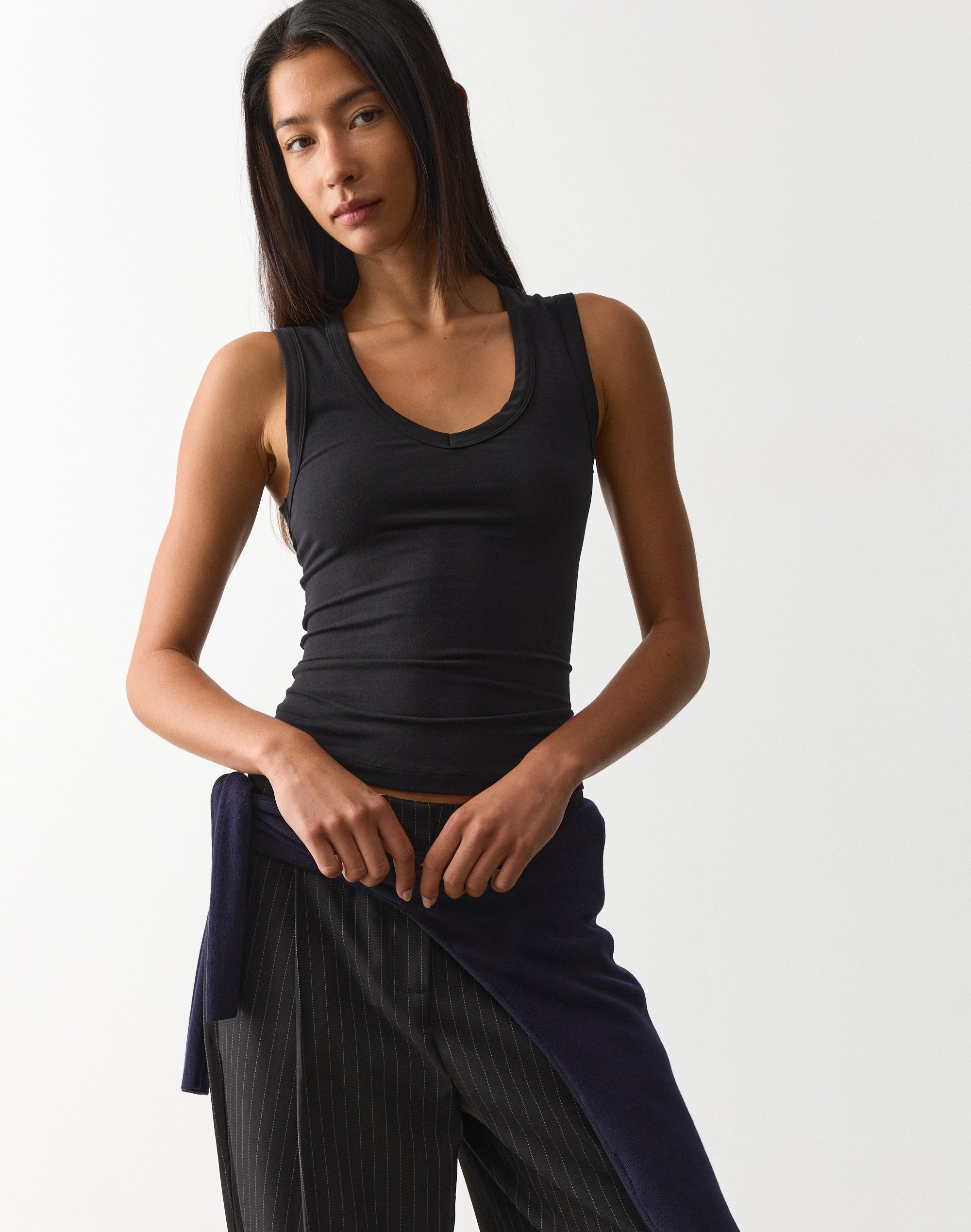 トップス SALSATION Y16Asymmetric Draped Tank トップス SALSATION