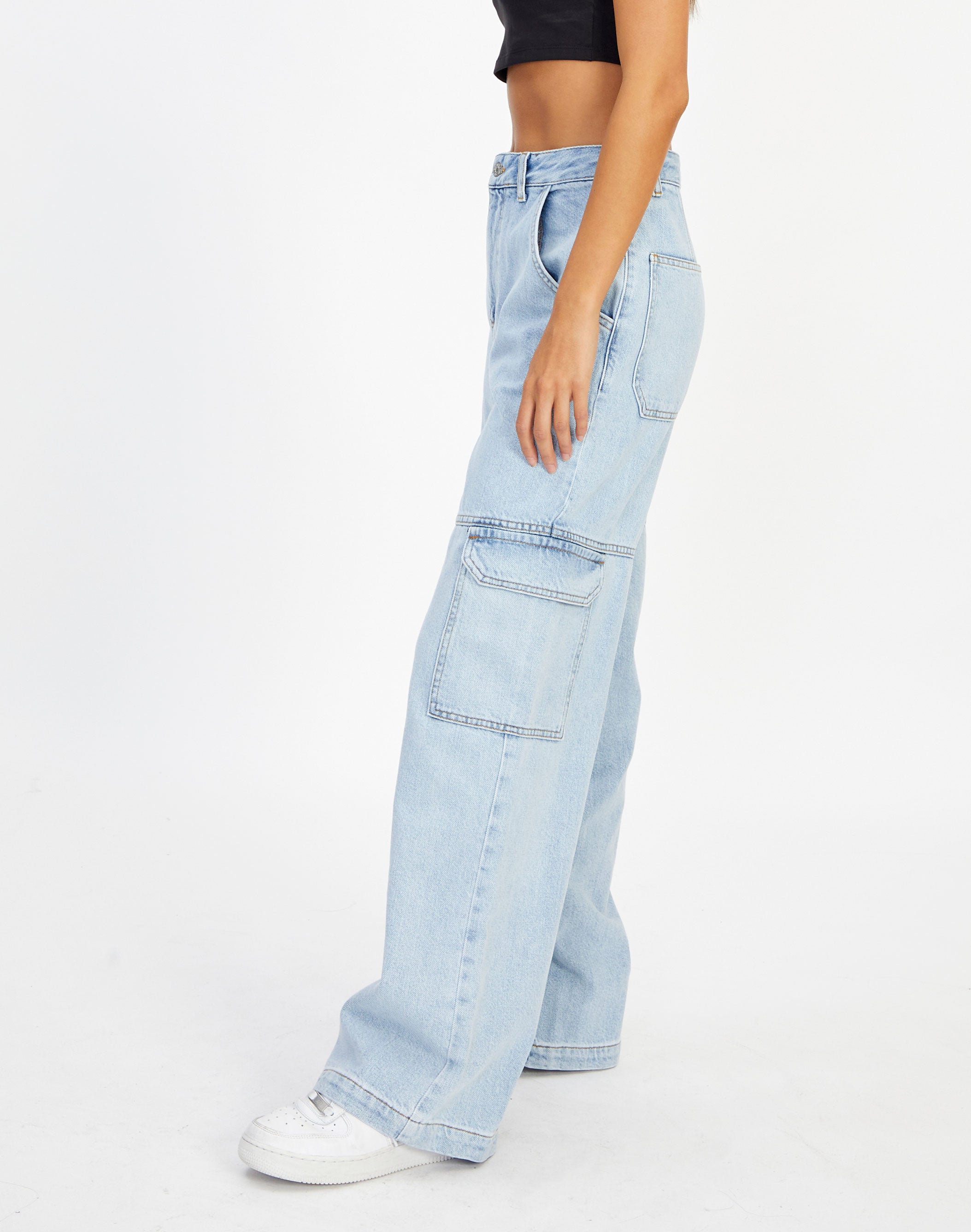 Cargo Puddle Jean in Wash Light | Glassons