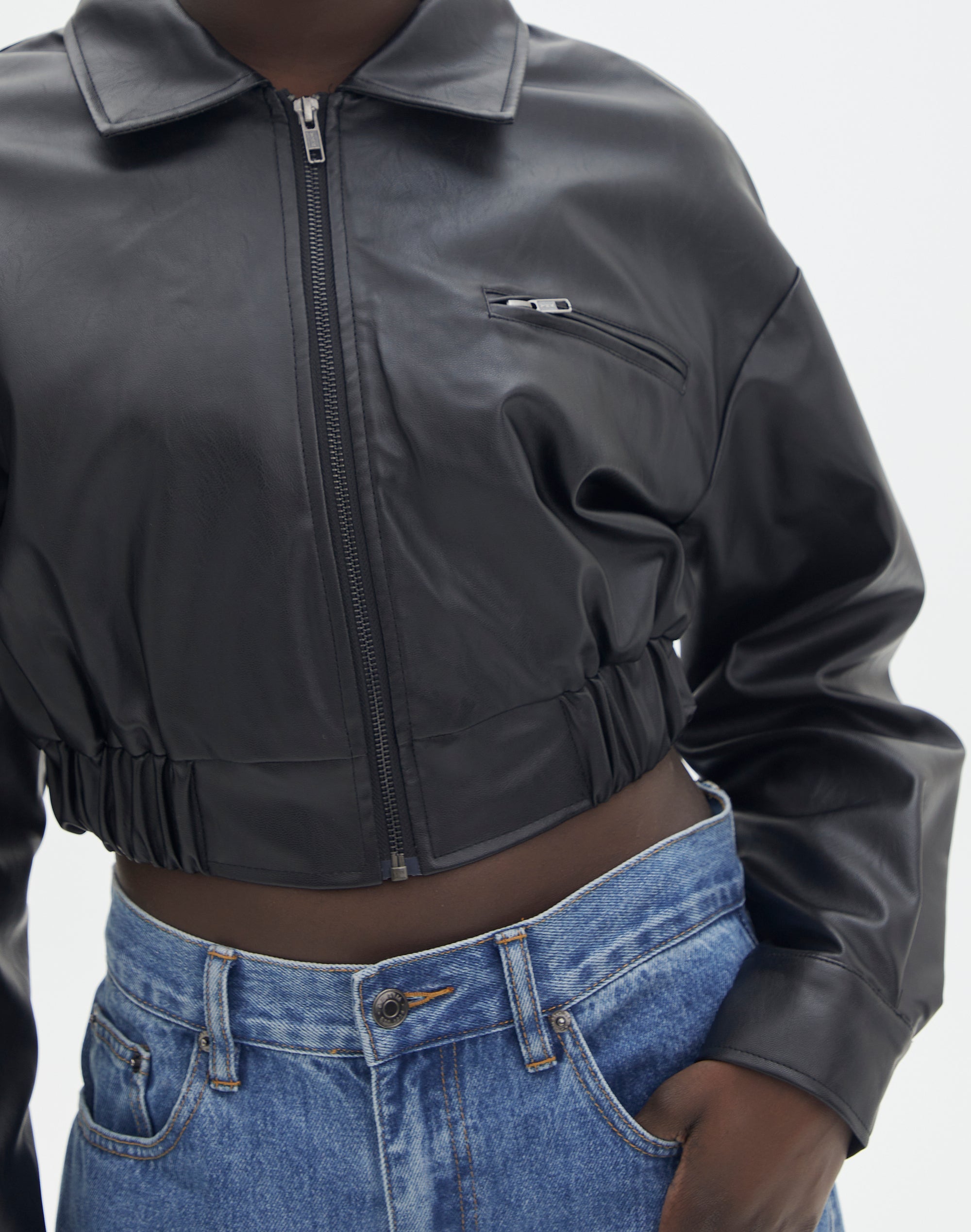 Unique Bargains Women's Quilted Zip Up Moto Raglan Sleeves Bomber Jacket -  Walmart.com