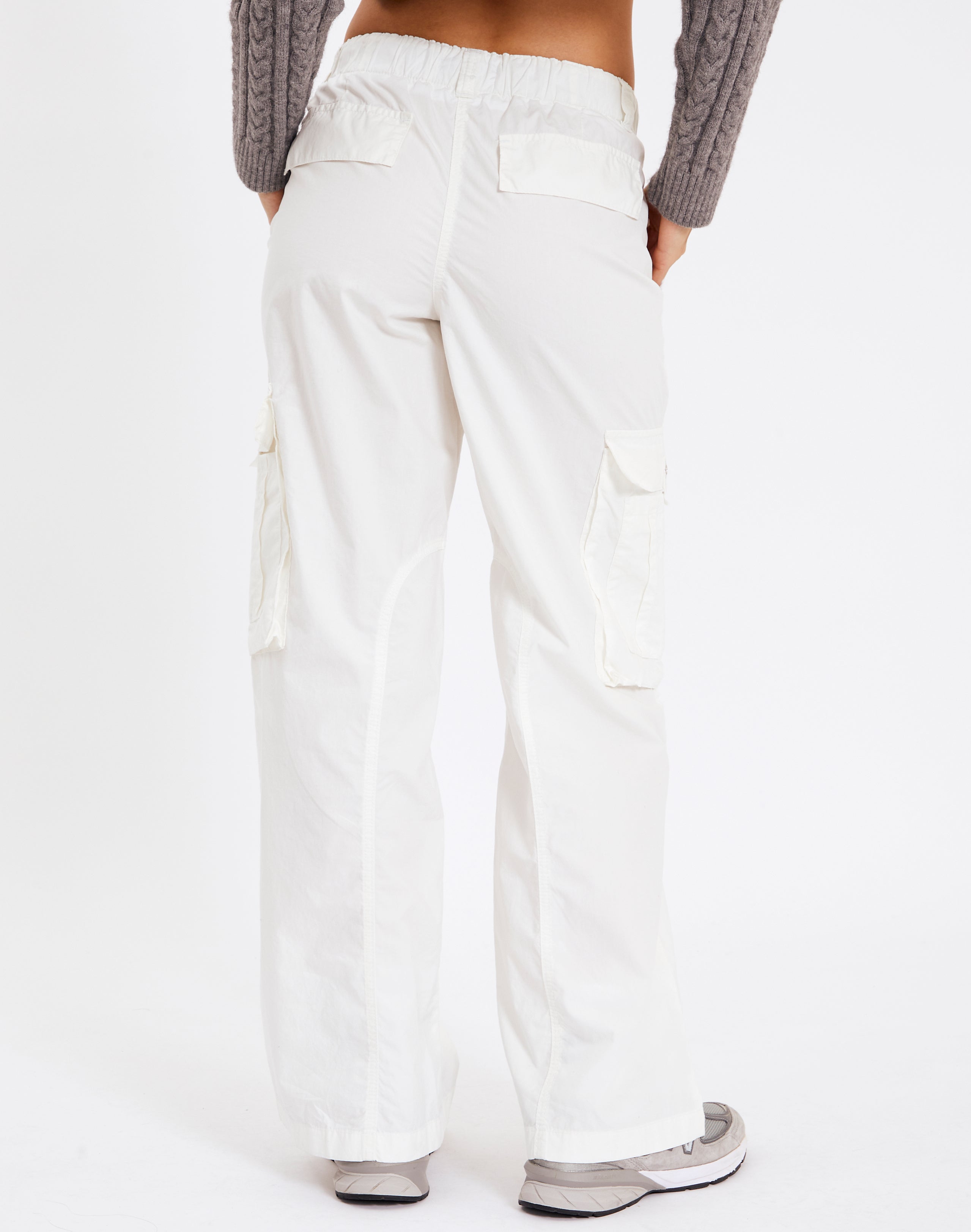 Low Rise Cotton Cargo Pant