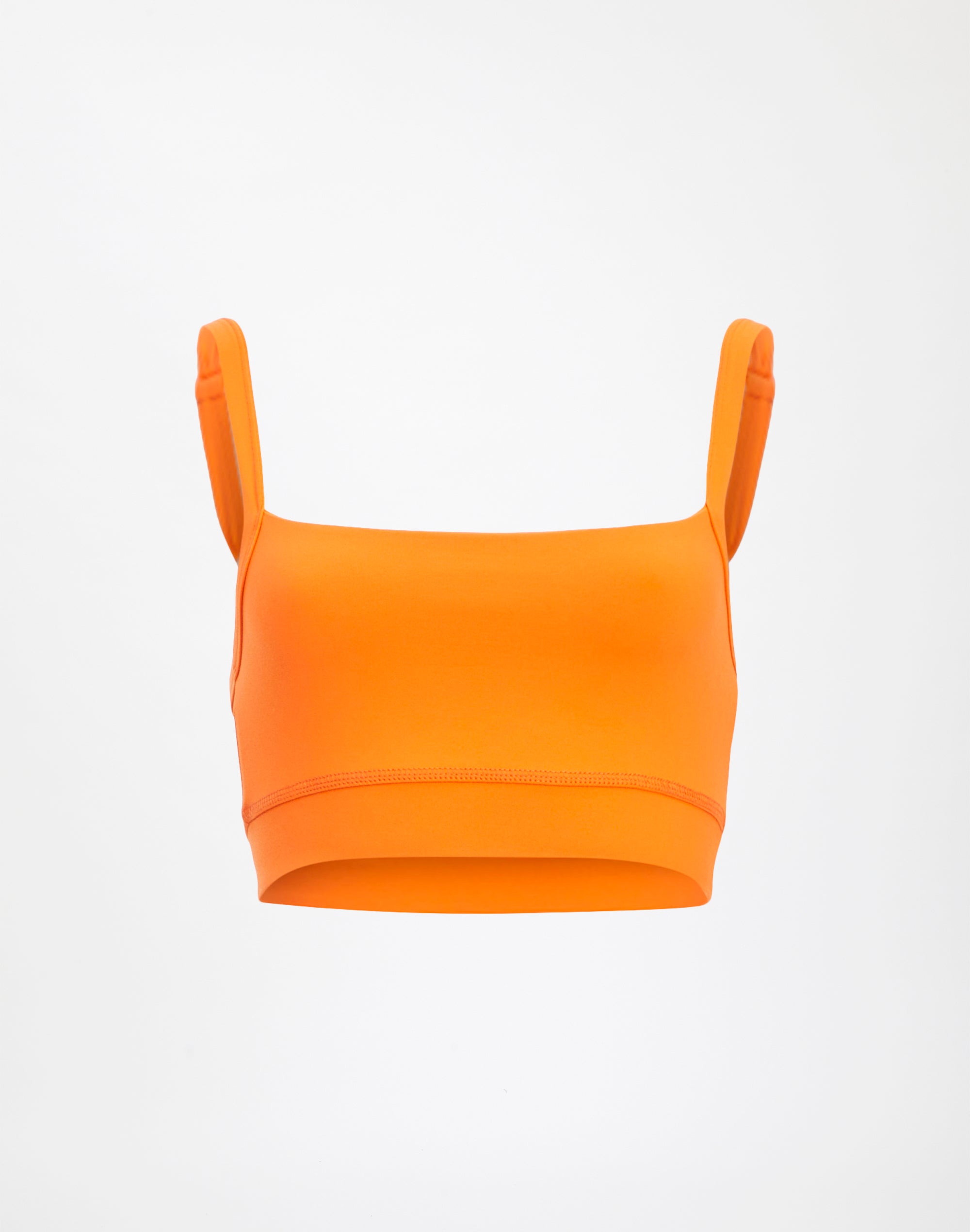 Active Supersoft Crop Top in Orange 