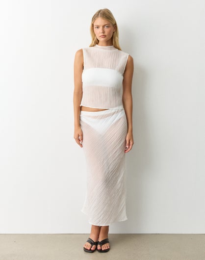 Butter Modal Midi Skirt