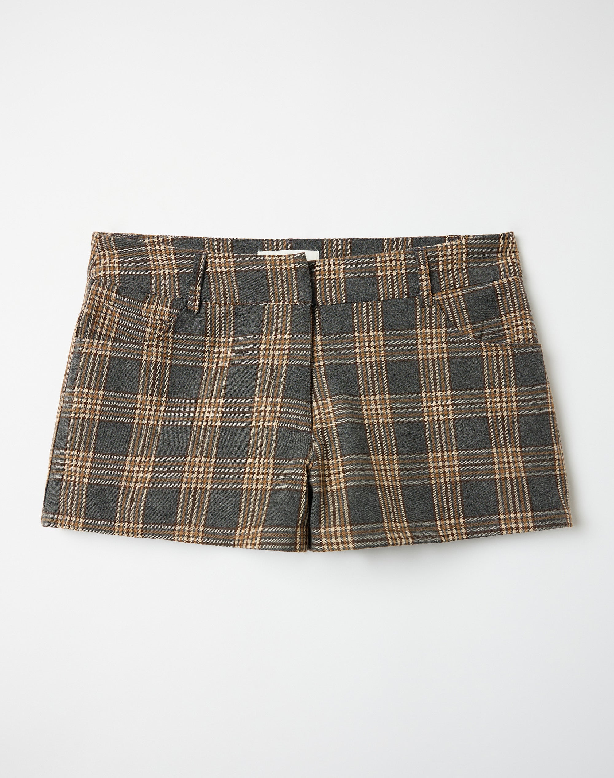 Gingham Mini Short in Rufus Check | Glassons AU