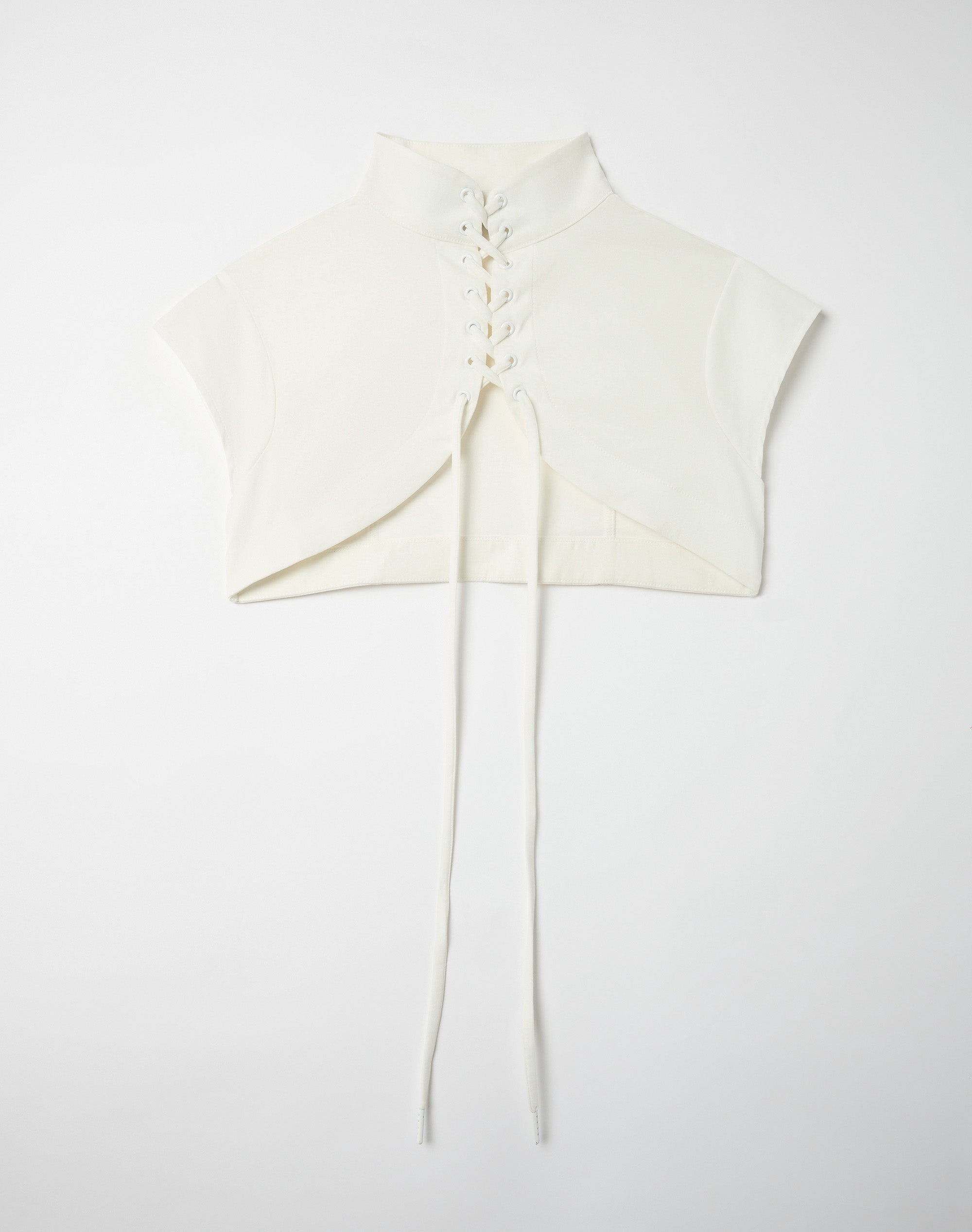 Lace Up Bolero in Milk | Glassons AU