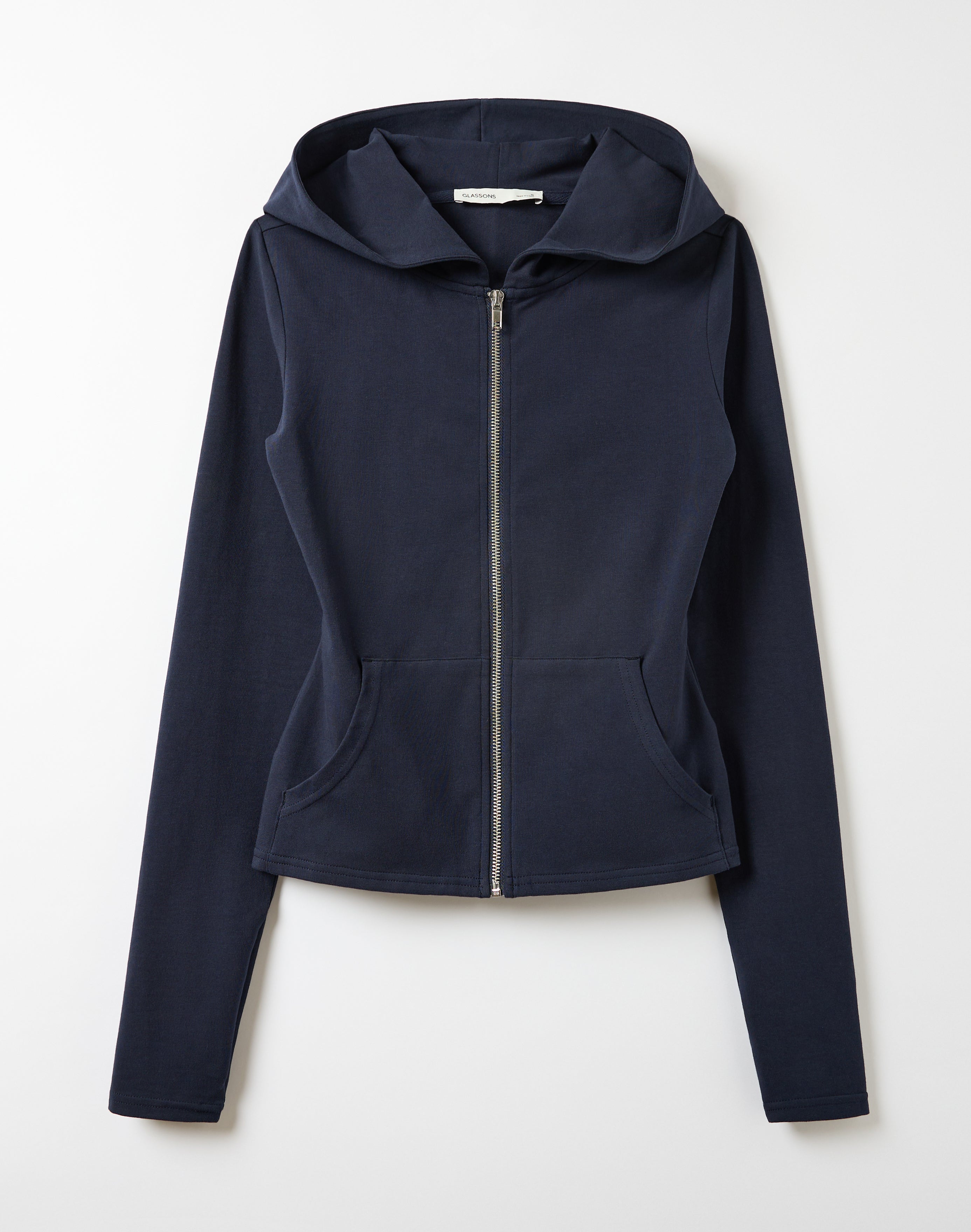 Zip Up Jacket in Navy Blazer | Glassons