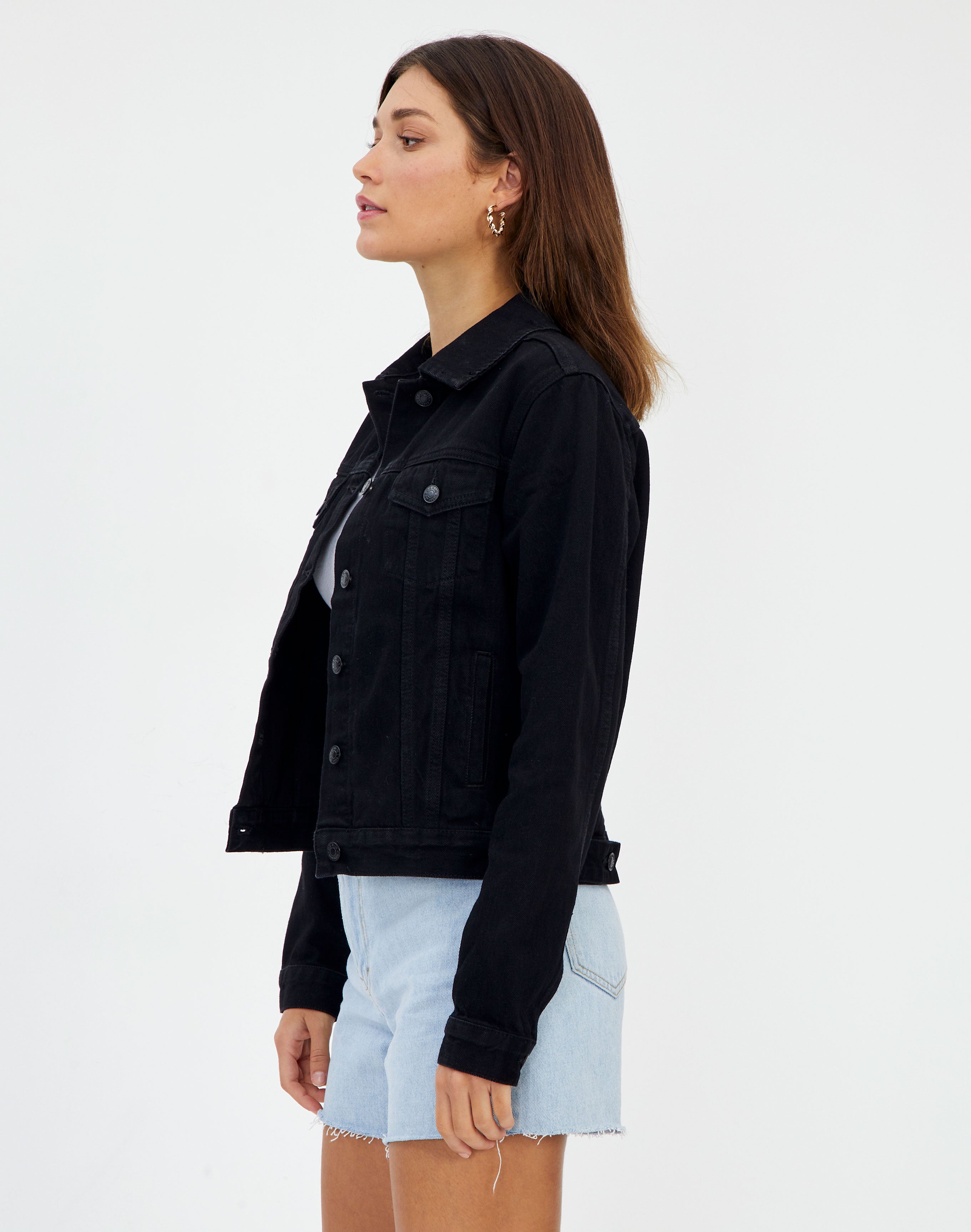 black denim jacket nz