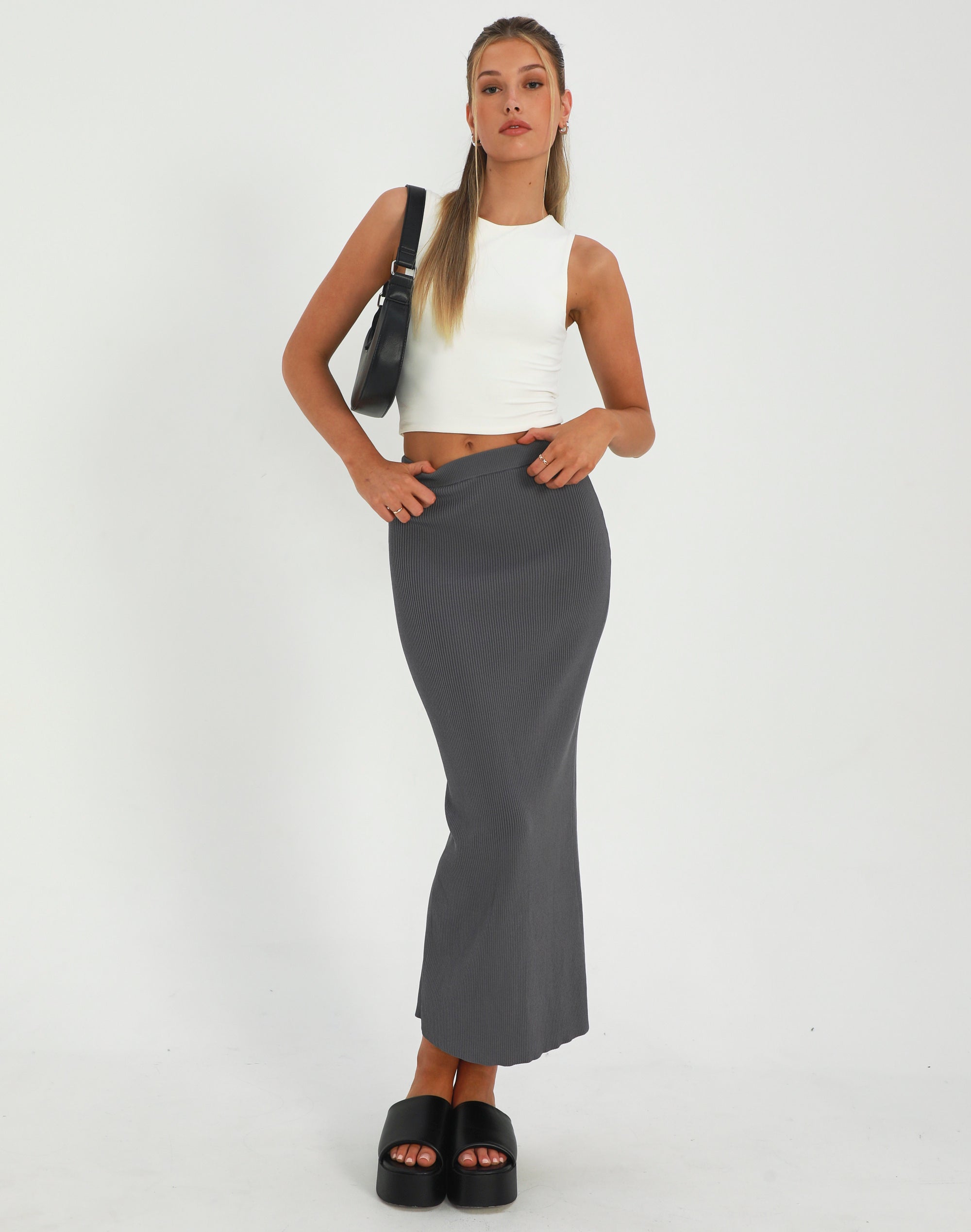 Formal Maxi Skirt | Womens Empire Waist A-line Max Skirt – Apostolic  Clothing Company