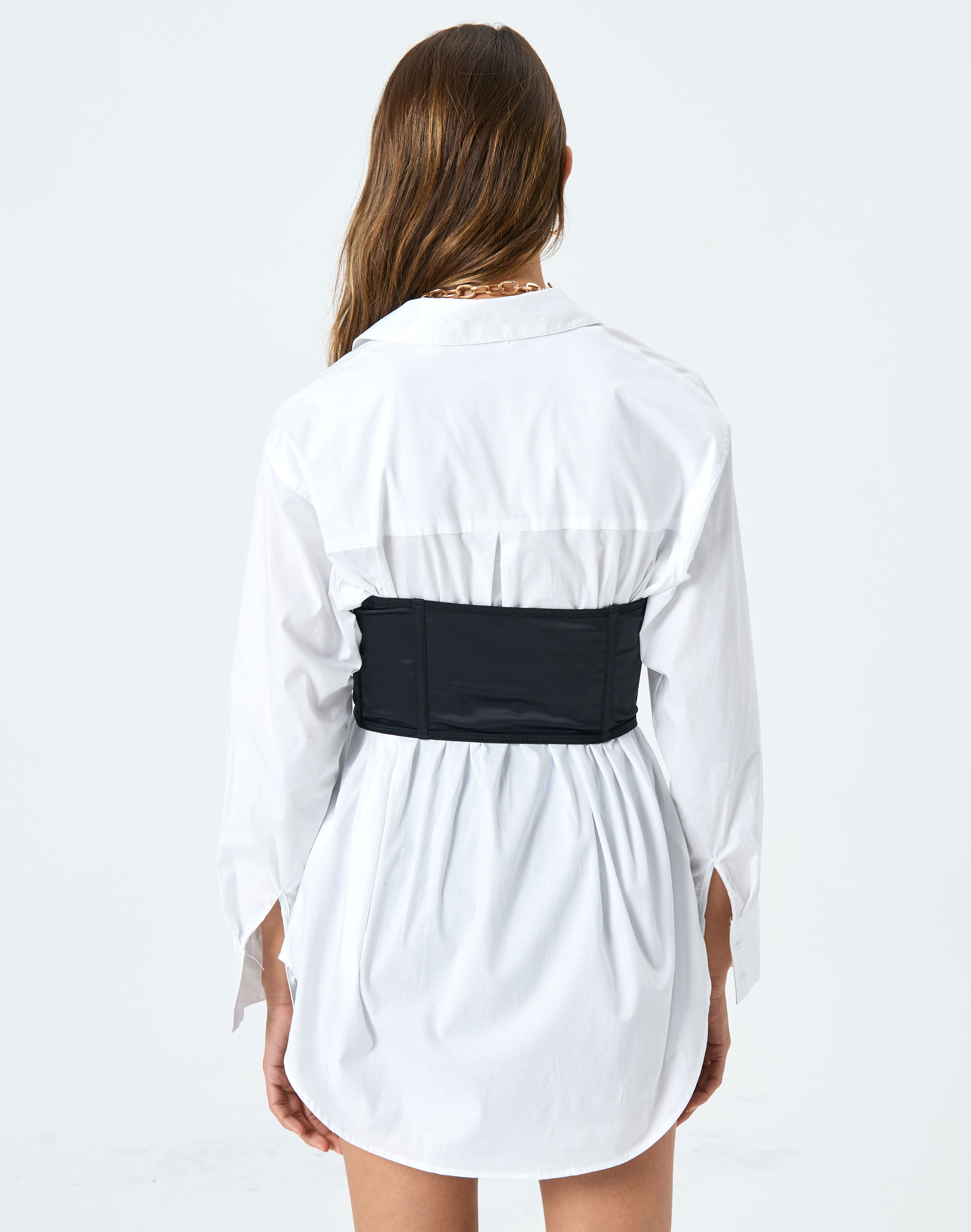 Underbust Corset Belt in Black | Glassons