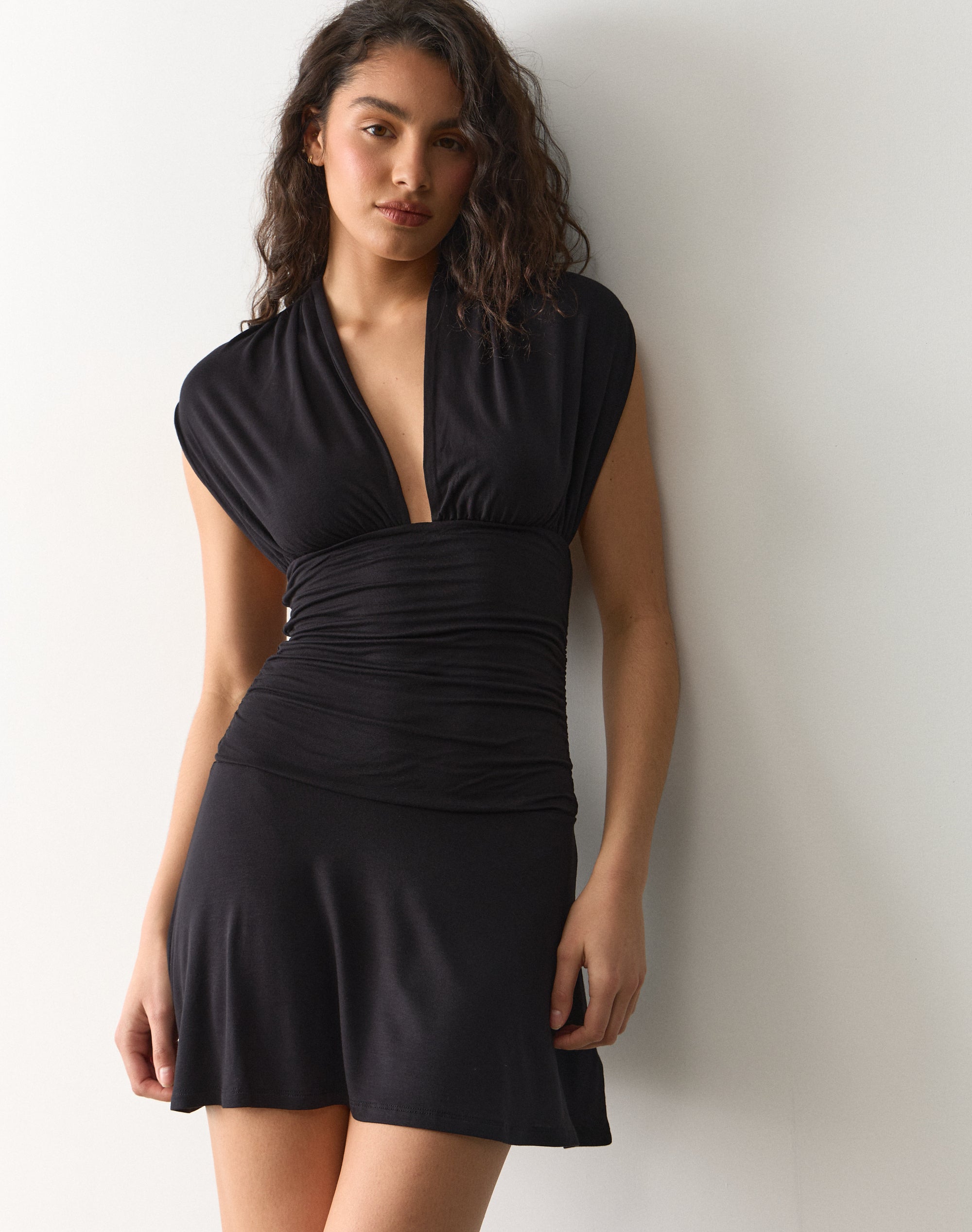 glassons halter dress Multiwear Mini in Black Tiktok