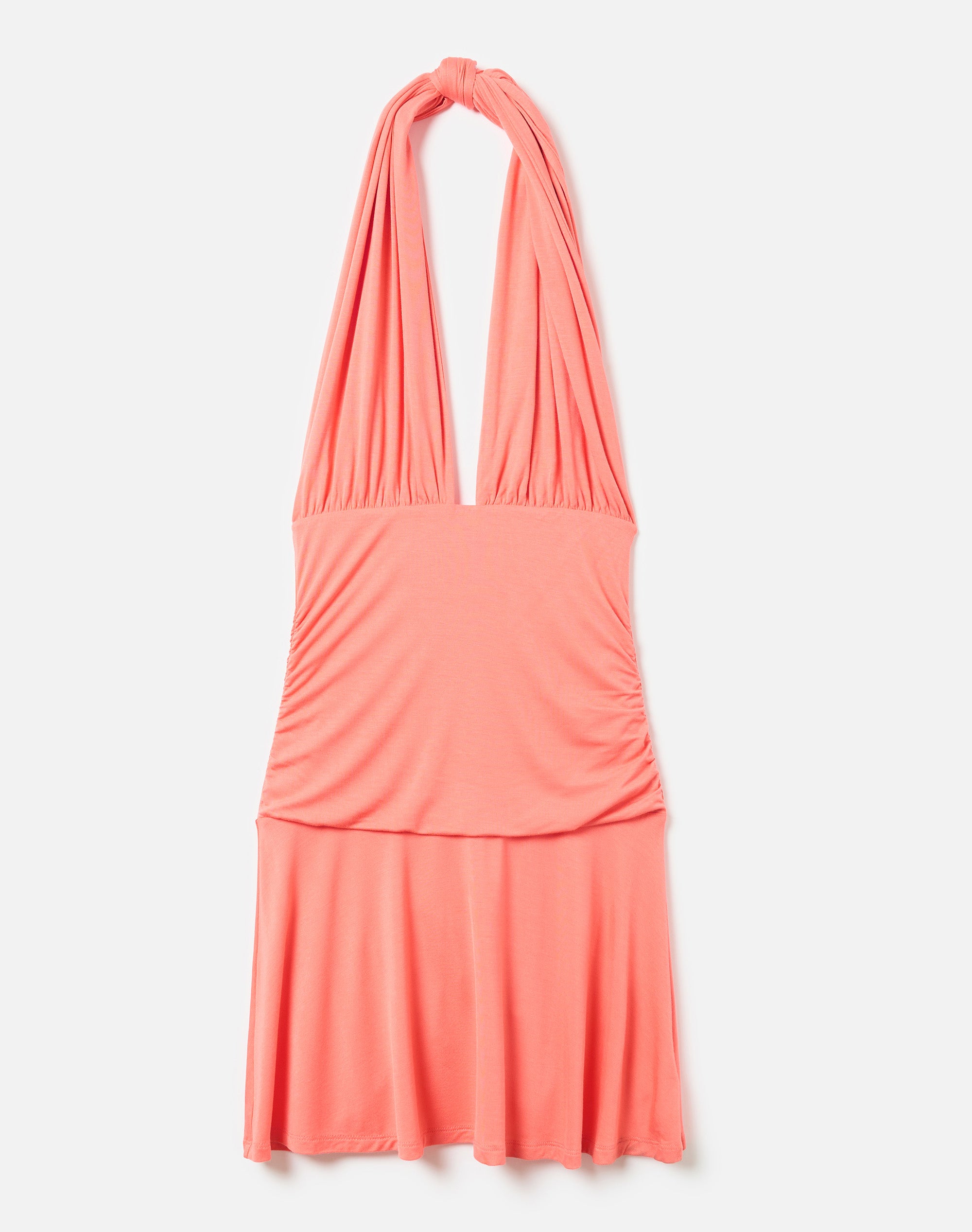 glassons halter dress Multiwear Mini in Cute Coral Dresses>Color>Floral Dresses