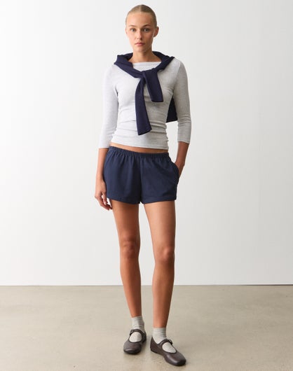 Cotton Mini Short