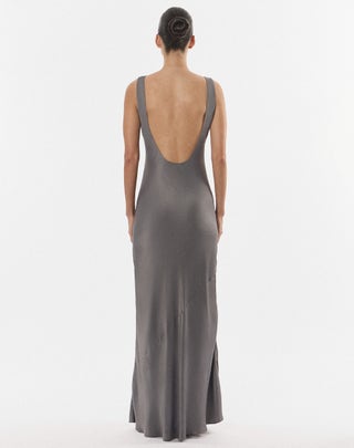 glassons backless dress The Edit, Now on Sale I showed him sooo feature_Crossed Straps Halter dress Smooth satin fabrication Color:Ink Blue