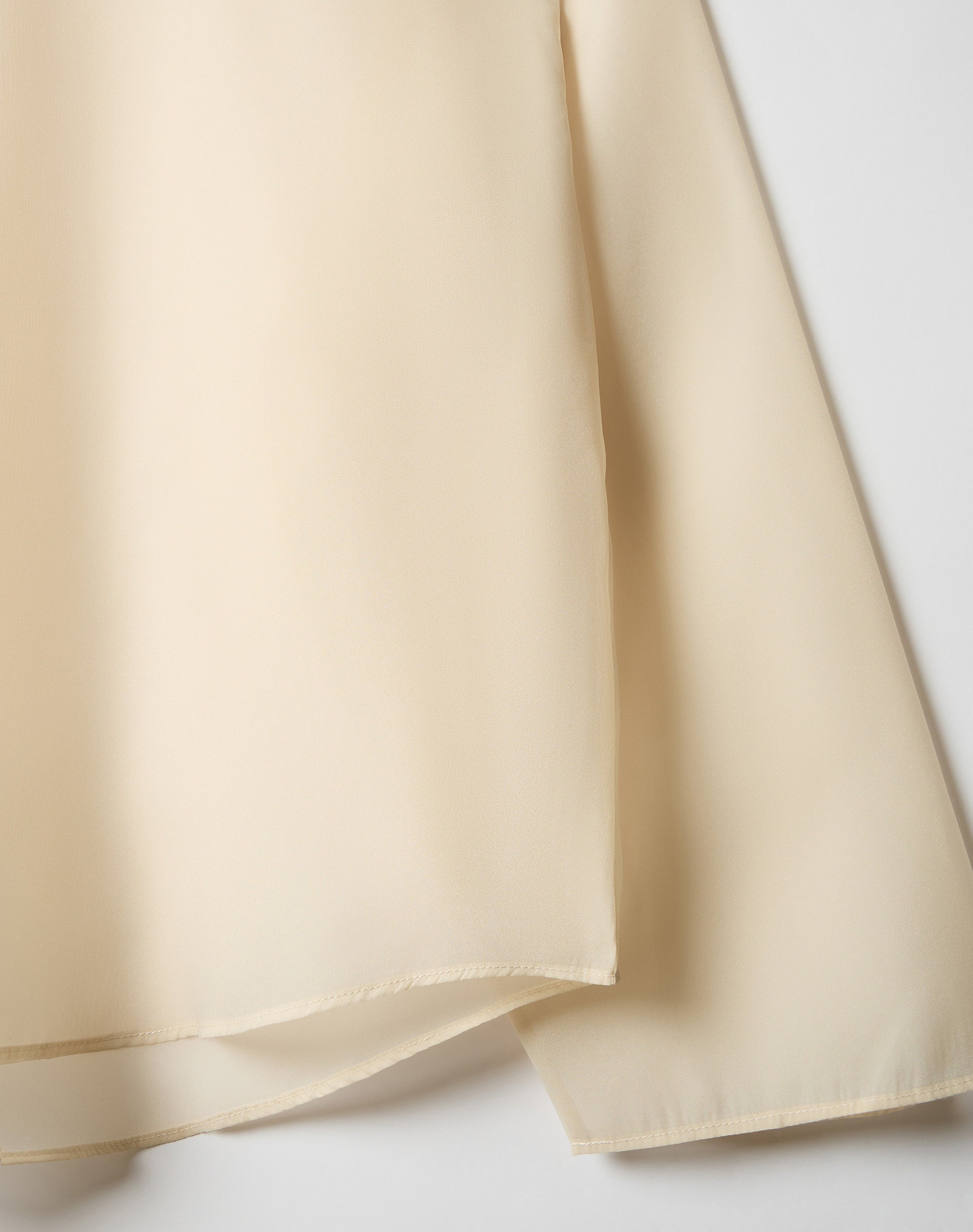 Edt. Sheer High Neck Blouse in Sleek Sand | Glassons