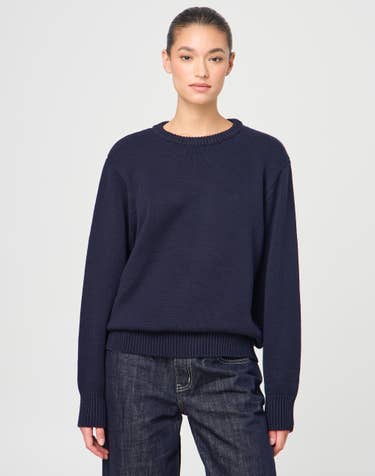 Crew Neck Knit Jumper