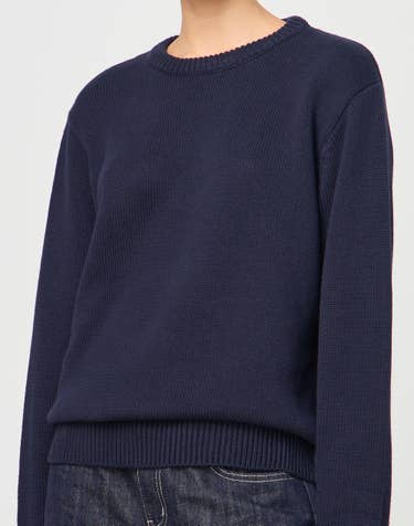 Crew Neck Knit Jumper