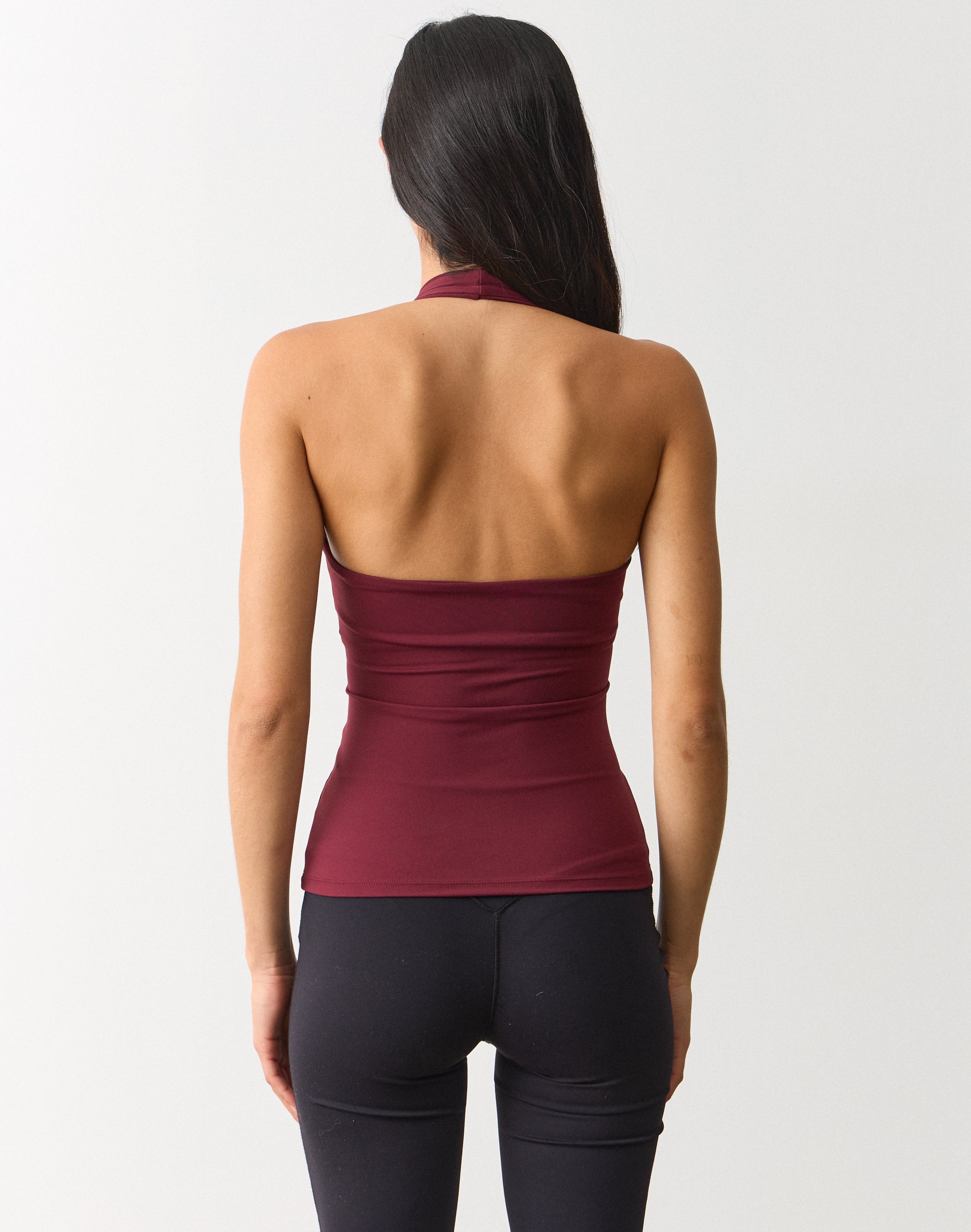 Active Halter Top in Sangria Sunset | Glassons US