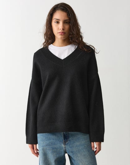 Cosy V Neck Knit Jumper