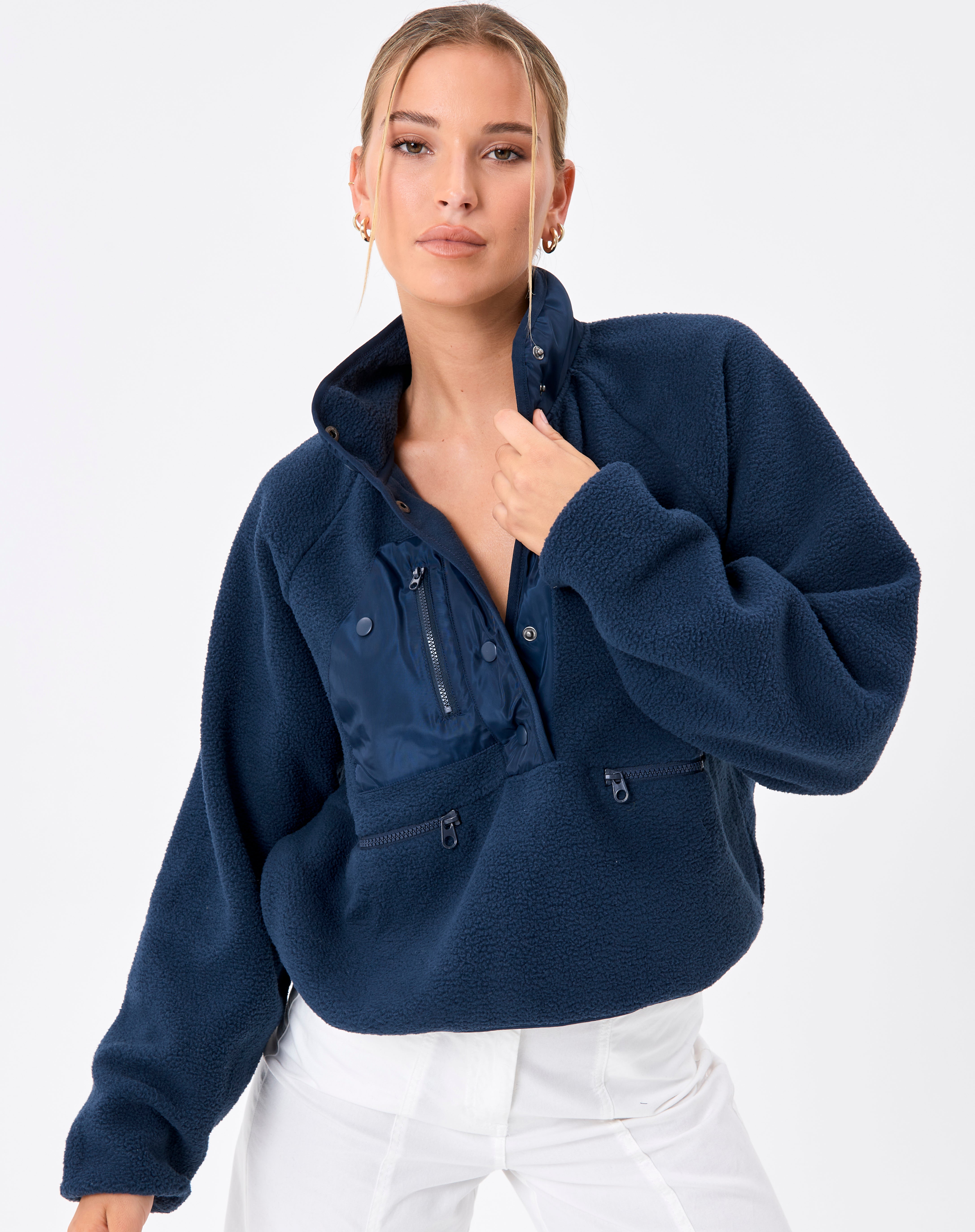 zip teddy jacket