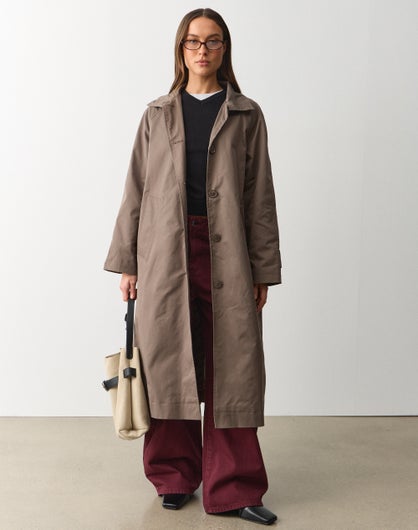 Longline Trench Coat