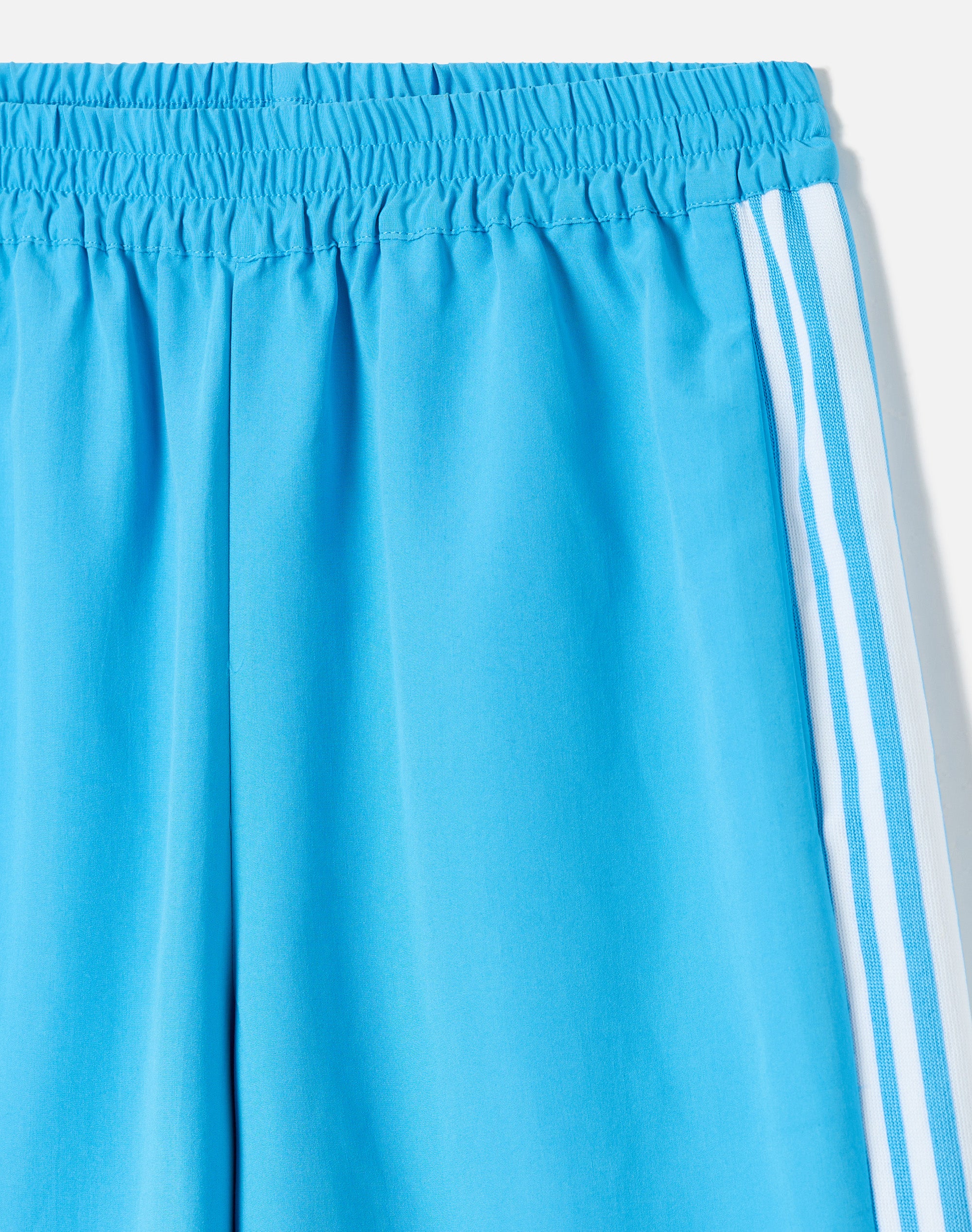 Woven Stripe Straight Leg Joggers in Birdy Blue X White | Glassons US