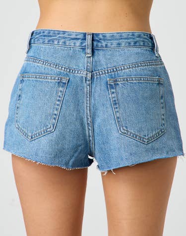 High Rise Mini Shorts