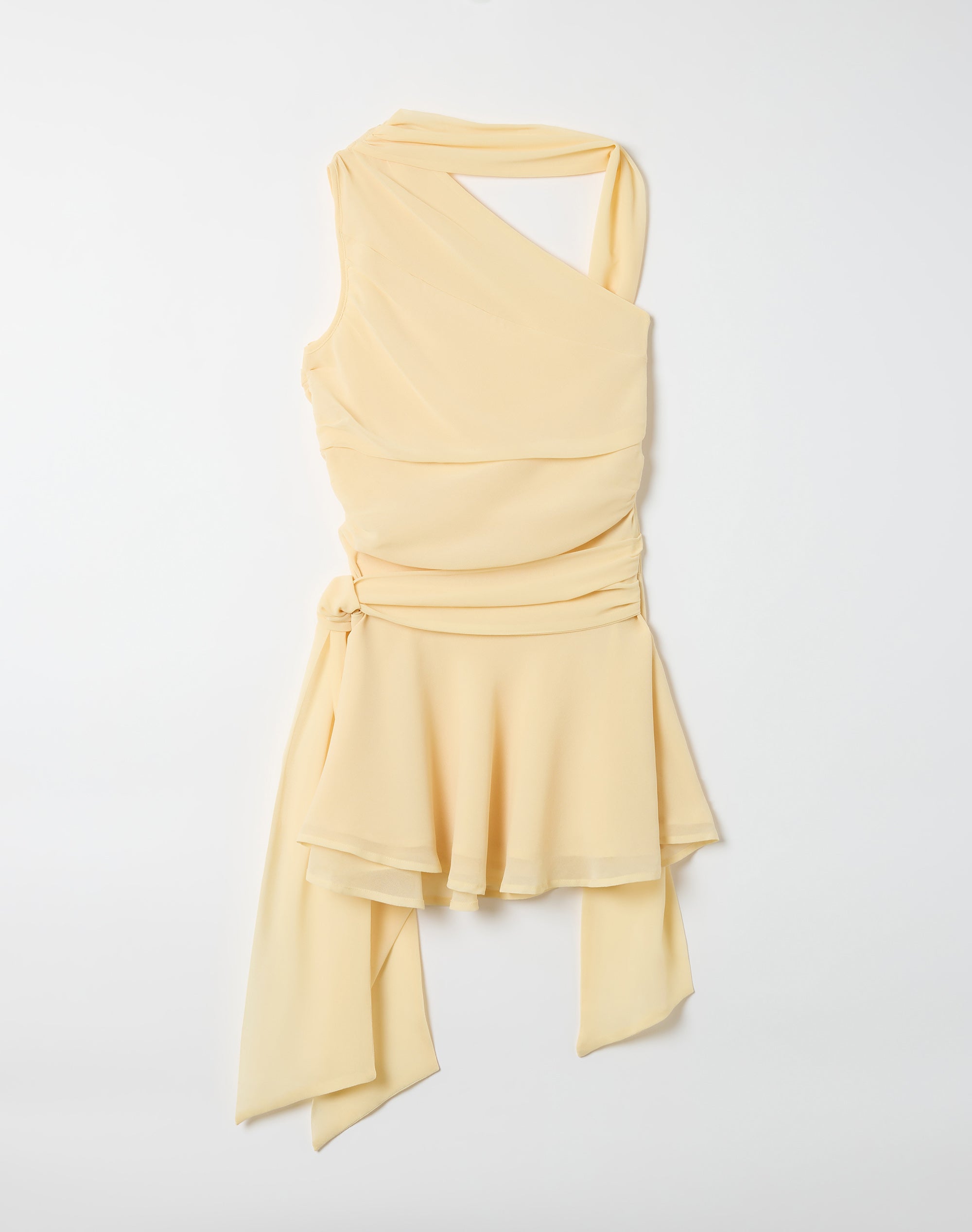 cotton knit mini dress July White Knit Mini Dress - US 8