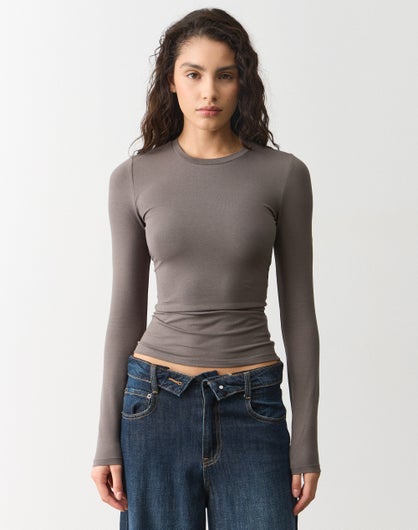 Organic Cotton Long Sleeve Top