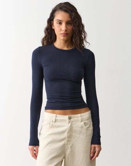 Organic Cotton Long Sleeve Top