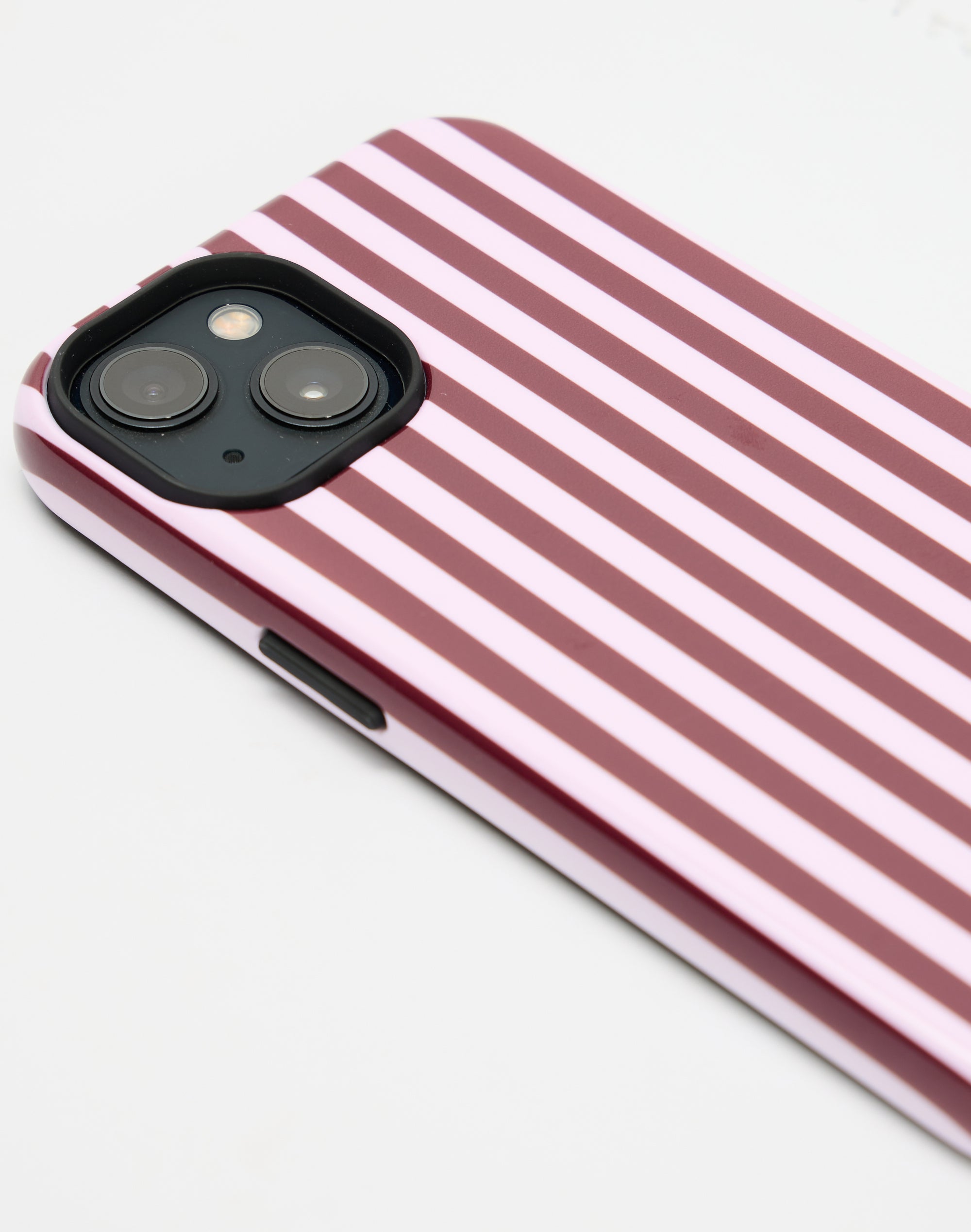 Stripe Iphone Case in Berry X Pink | Glassons AU