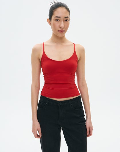 Wynnie Cami Top - Cherry Red