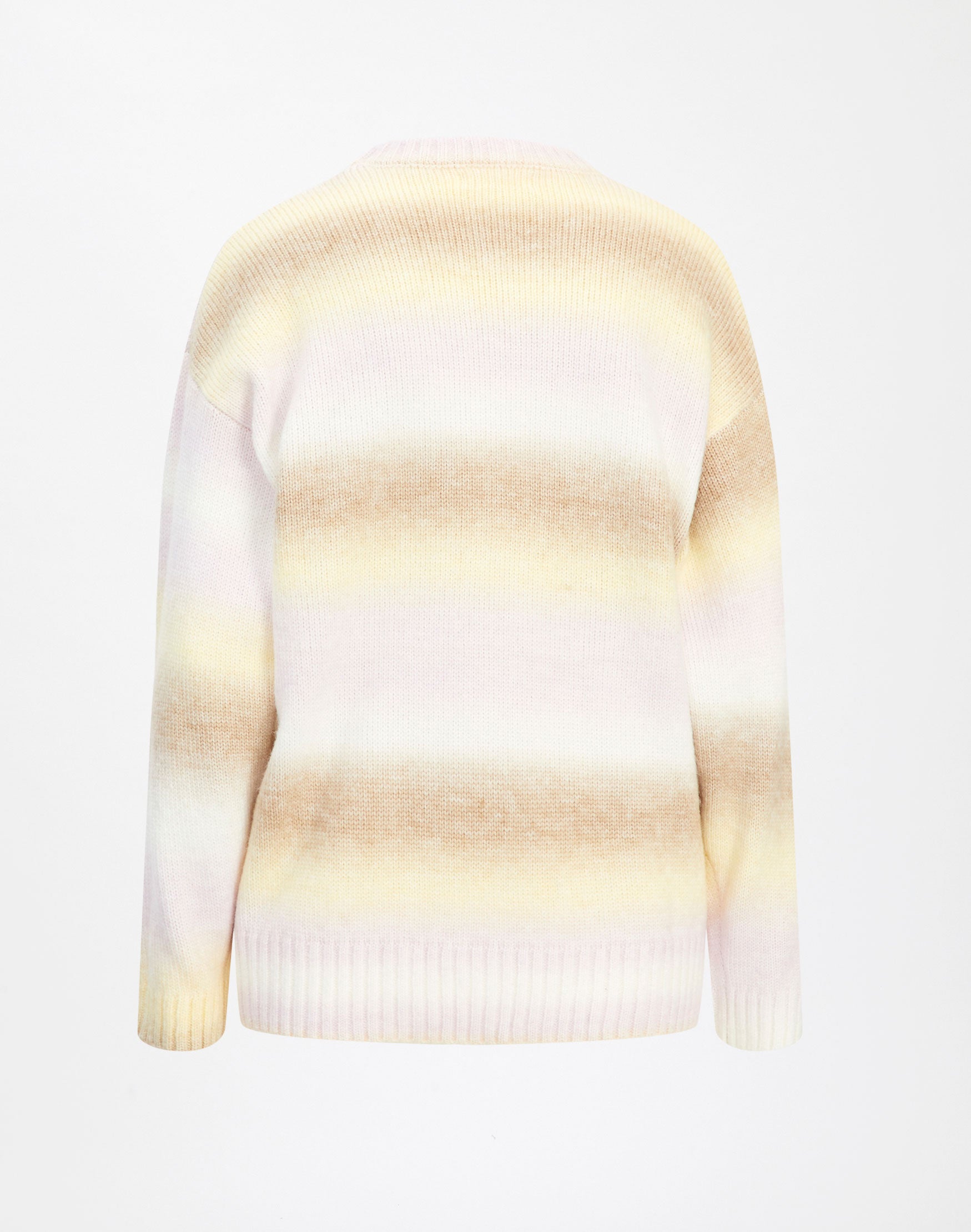 Oversized Ombre Knit Jumper in Multi 