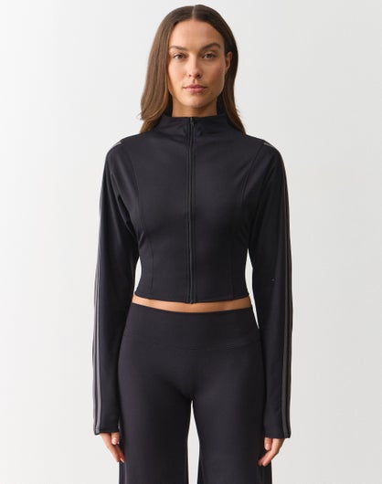 Active Cinched Zip Up Jacket