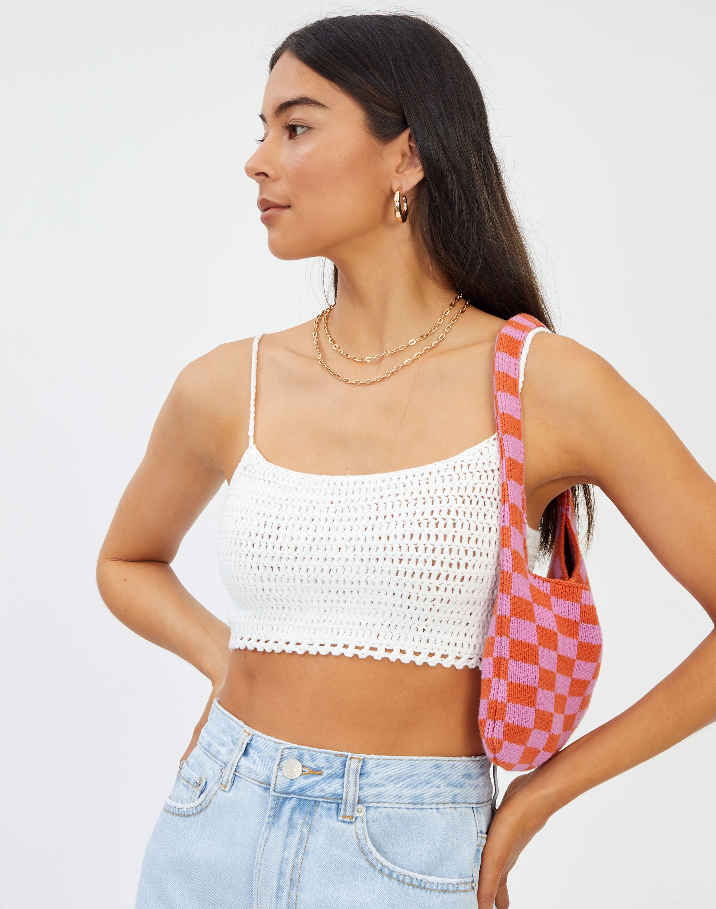 White crochet shirt Clearance