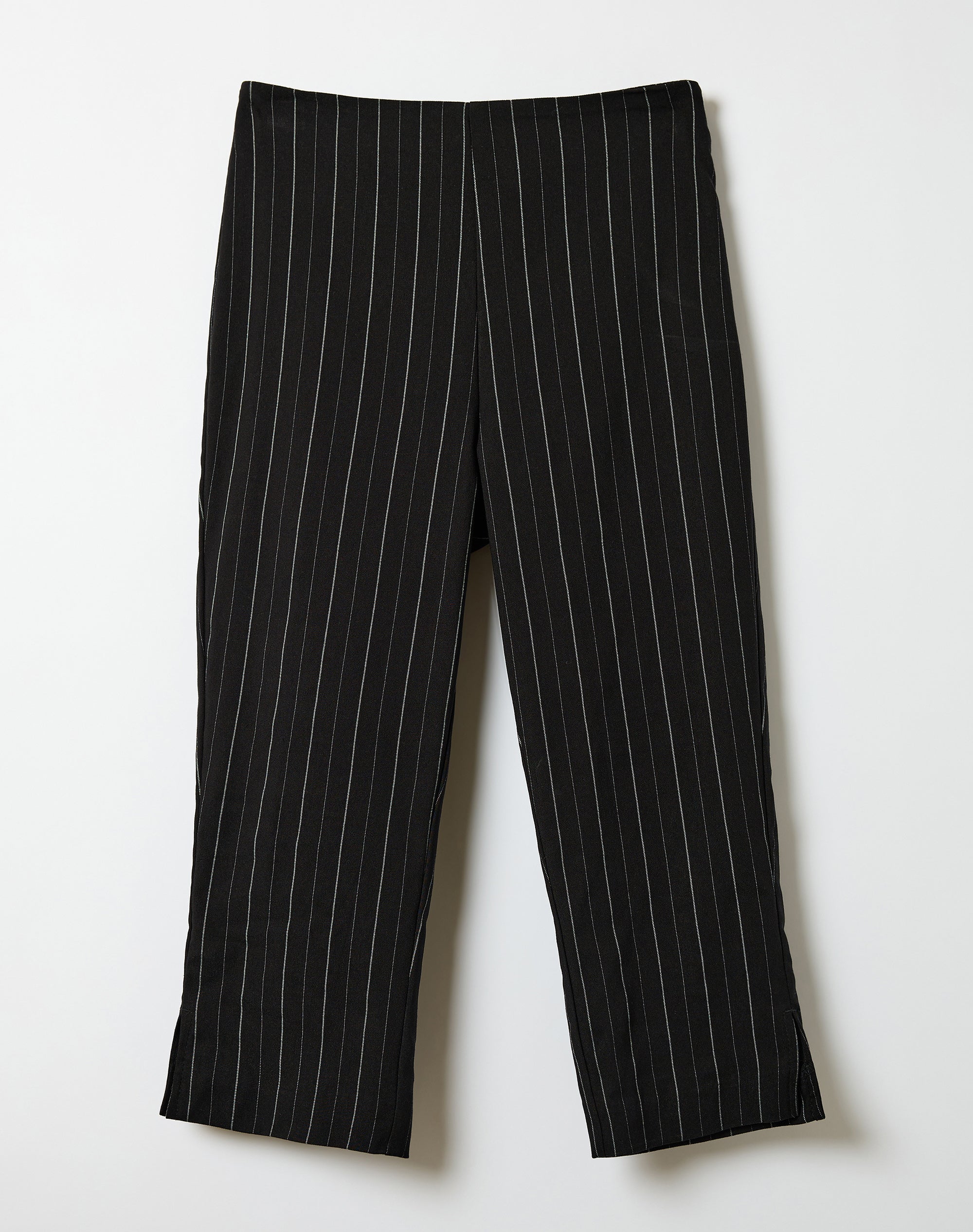 black long sleeve formal dress plus size Men's Black Pinstripe Pants main image 0