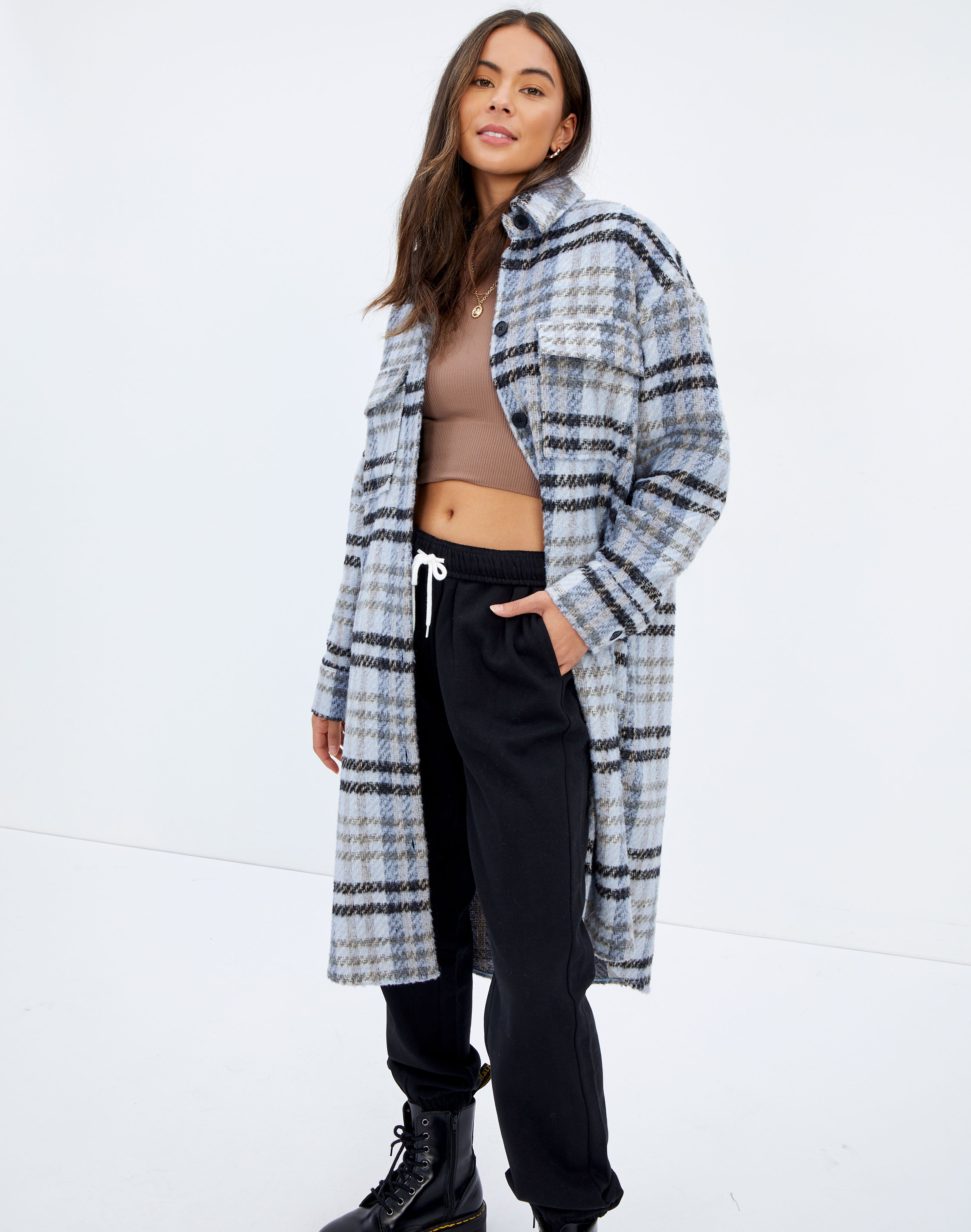 glassons waterfall coat