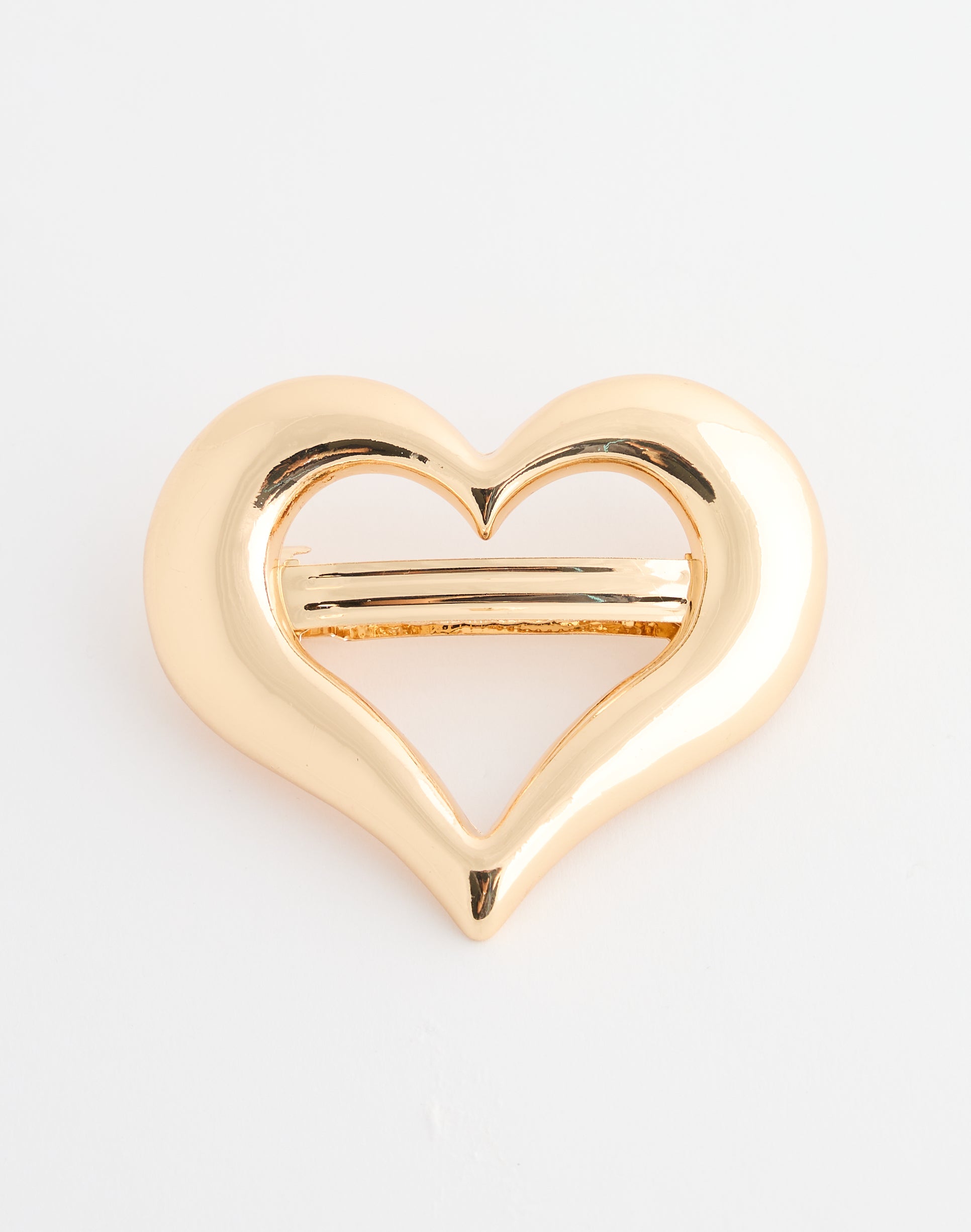 Gold Heart Hair Clip Hair Clip Charm — Heart of Gold – Wear Karst main image 3