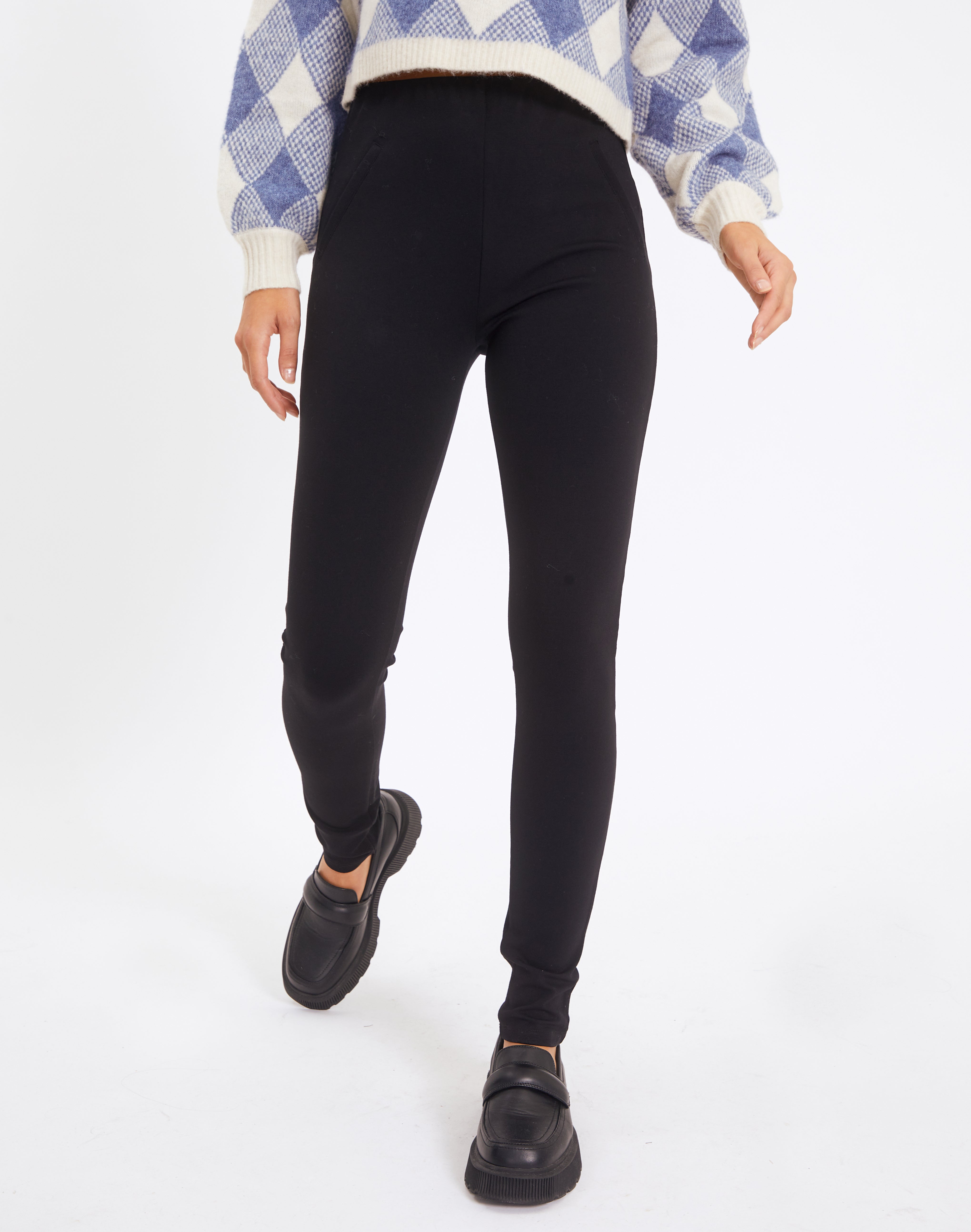 Everyday Ponte Pant in Black | Glassons